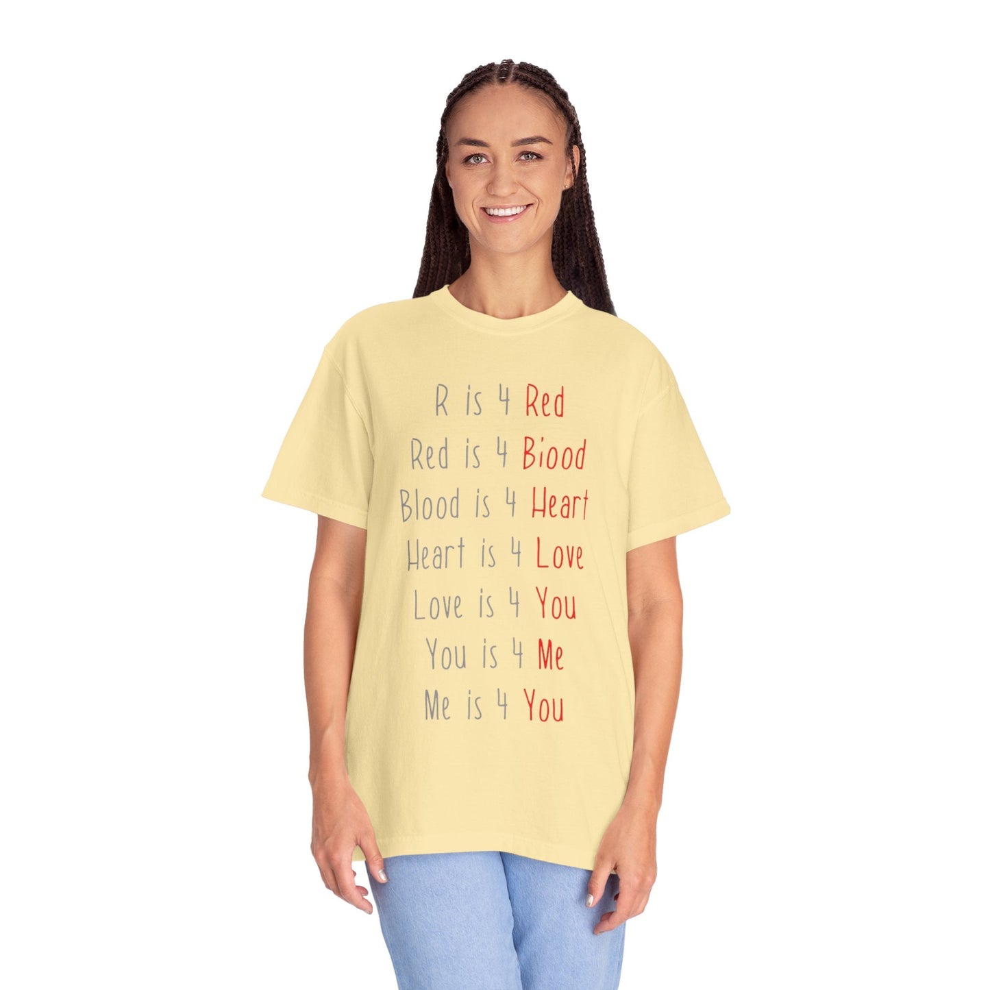 Radiate Positivity Heartfelt Unisex T-Shirt | Love & Connection Design | Gift for Loved Ones, Casual Wear, Valentine's Day, Anniversary, Family Bonding - Metamorphosis Creations
