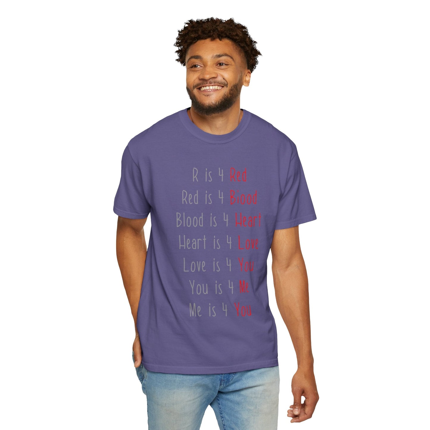 Radiate Positivity Heartfelt Unisex T-Shirt | Love & Connection Design | Gift for Loved Ones, Casual Wear, Valentine's Day, Anniversary, Family Bonding - Metamorphosis Creations
