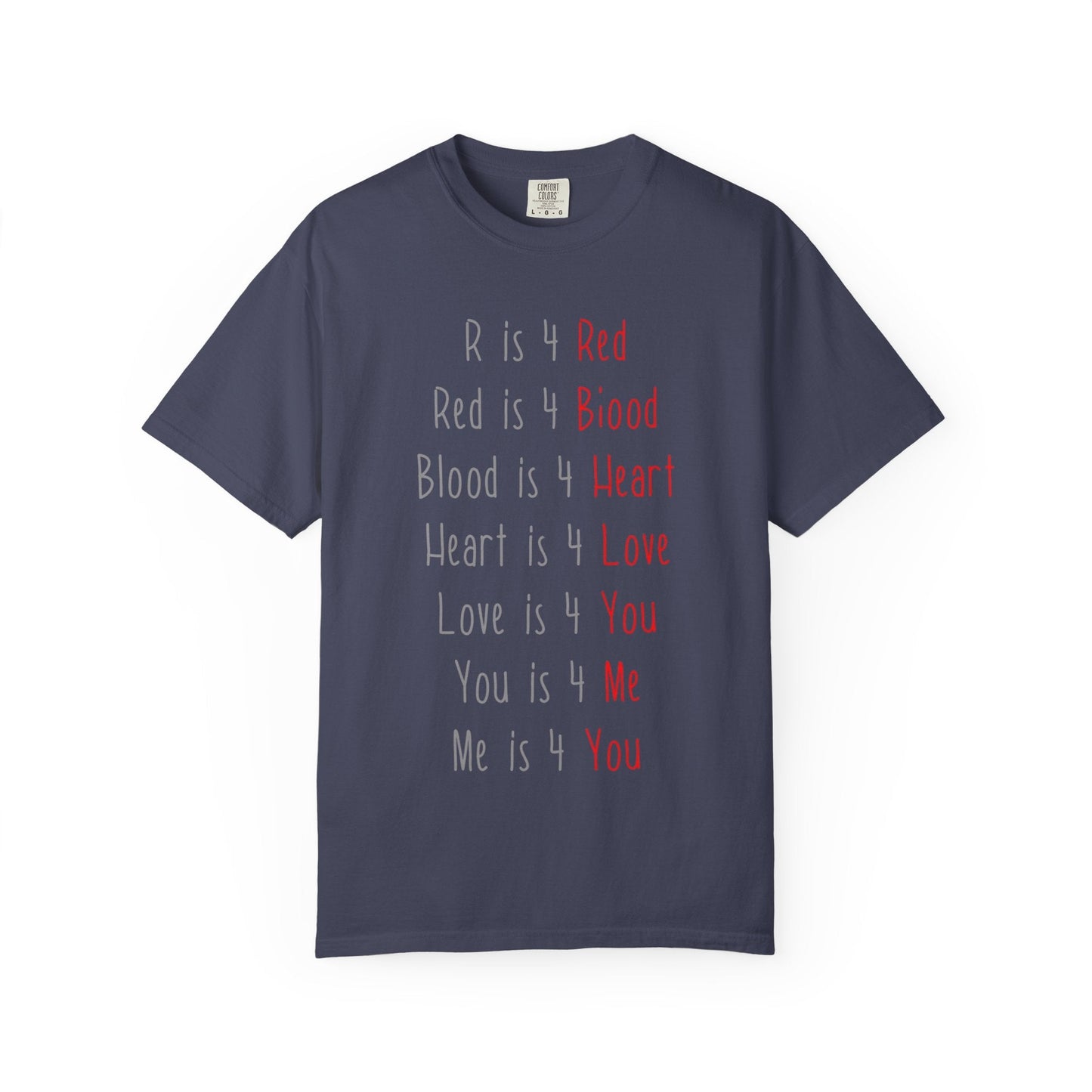 Radiate Positivity Heartfelt Unisex T-Shirt | Love & Connection Design | Gift for Loved Ones, Casual Wear, Valentine's Day, Anniversary, Family Bonding - Metamorphosis Creations