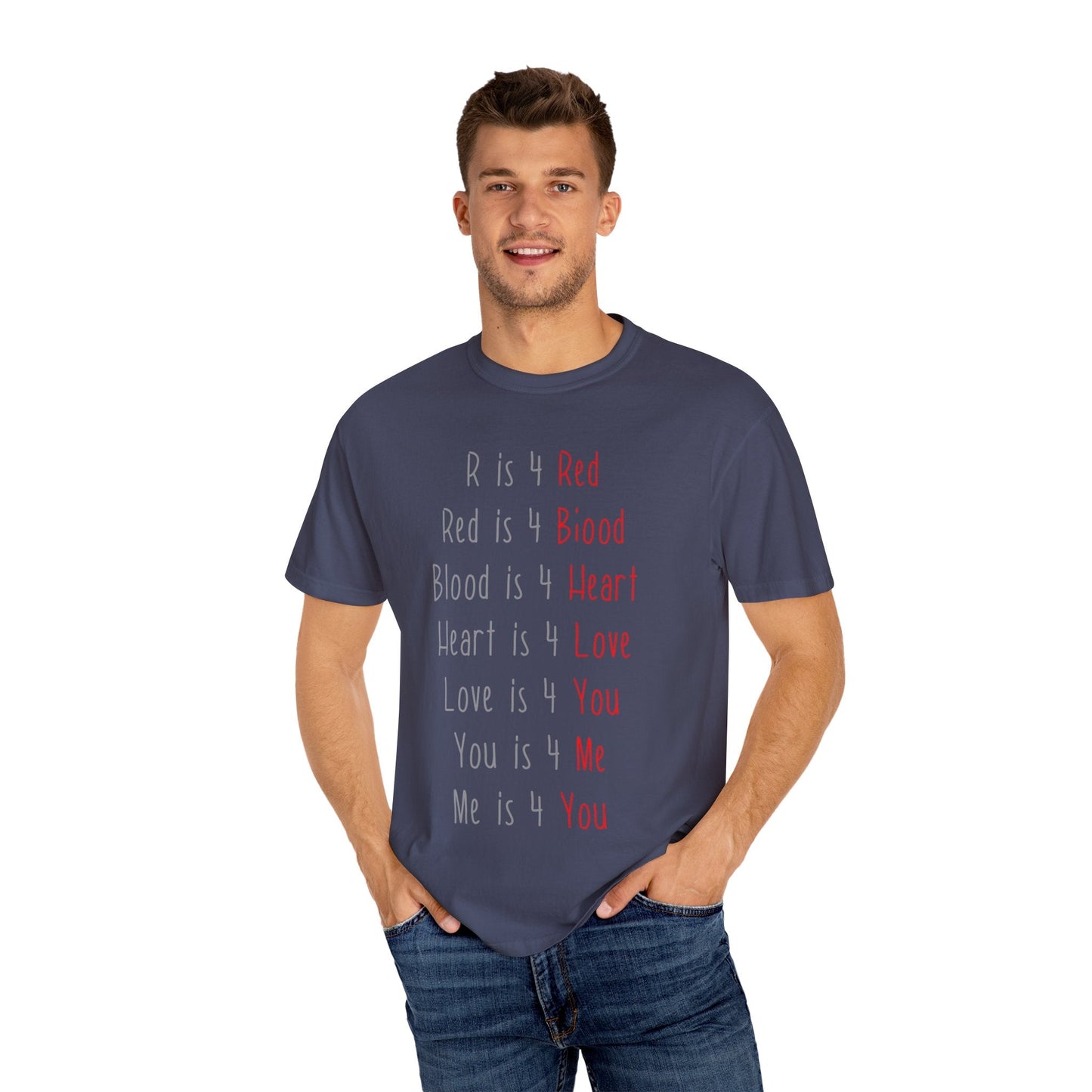 Radiate Positivity Heartfelt Unisex T-Shirt | Love & Connection Design | Gift for Loved Ones, Casual Wear, Valentine's Day, Anniversary, Family Bonding - Metamorphosis Creations