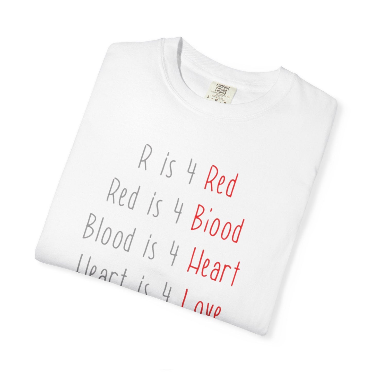 Radiate Positivity Heartfelt Unisex T-Shirt | Love & Connection Design | Gift for Loved Ones, Casual Wear, Valentine's Day, Anniversary, Family Bonding - Metamorphosis Creations