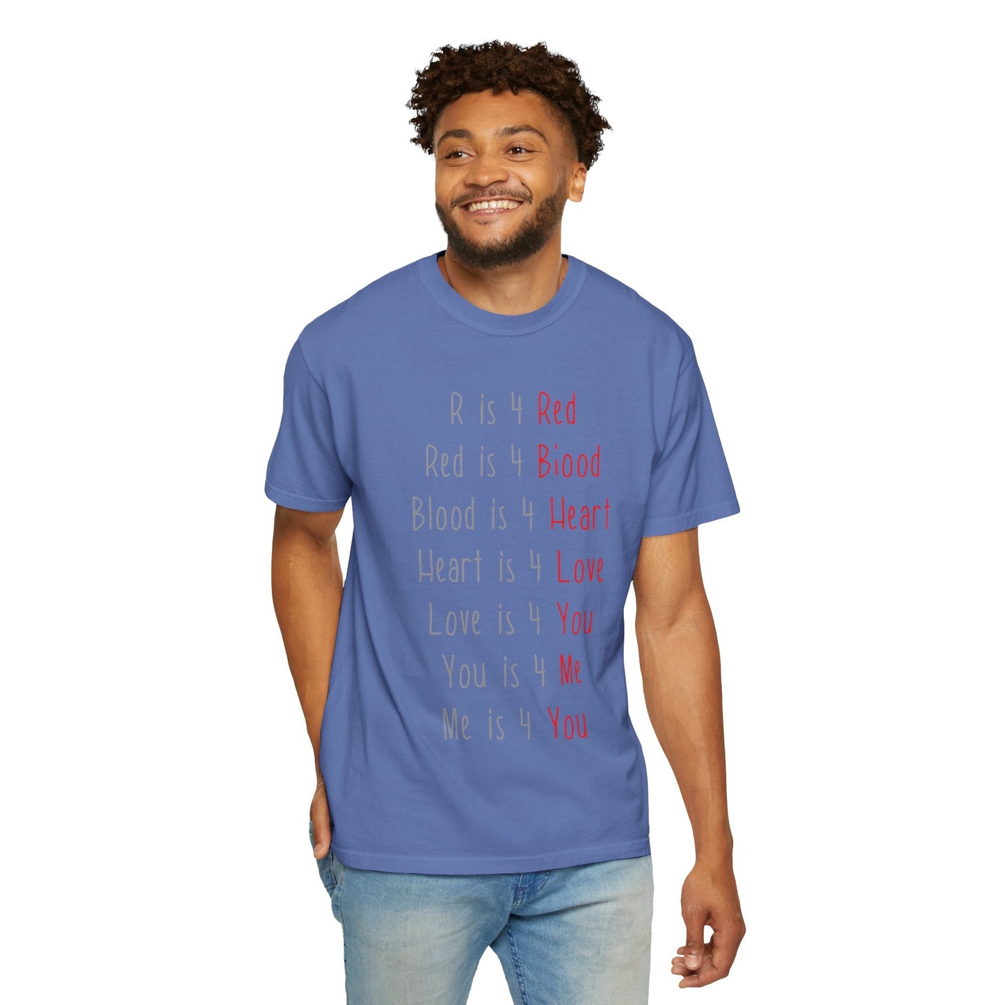 Radiate Positivity Heartfelt Unisex T-Shirt | Love & Connection Design | Gift for Loved Ones, Casual Wear, Valentine's Day, Anniversary, Family Bonding - Metamorphosis Creations