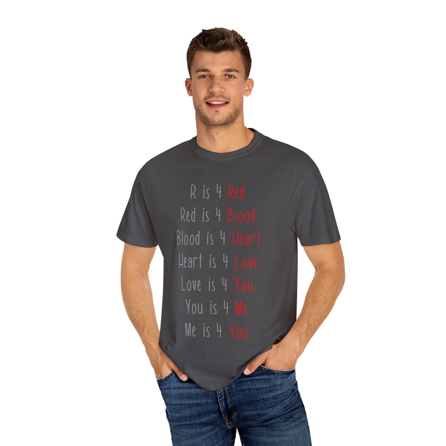 Radiate Positivity Heartfelt Unisex T-Shirt | Love & Connection Design | Gift for Loved Ones, Casual Wear, Valentine's Day, Anniversary, Family Bonding - Metamorphosis Creations