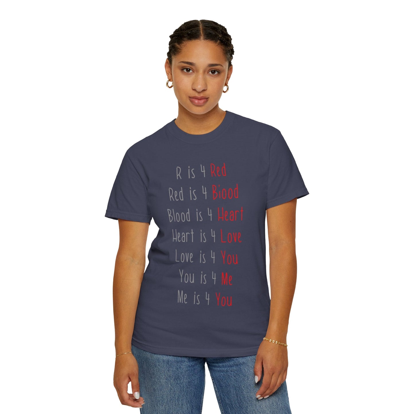 Radiate Positivity Heartfelt Unisex T-Shirt | Love & Connection Design | Gift for Loved Ones, Casual Wear, Valentine's Day, Anniversary, Family Bonding - Metamorphosis Creations