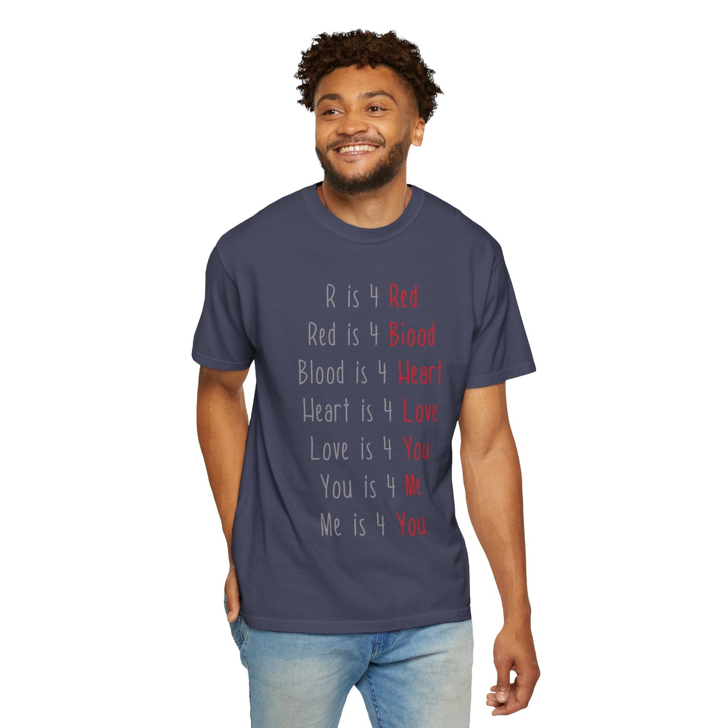 Radiate Positivity Heartfelt Unisex T-Shirt | Love & Connection Design | Gift for Loved Ones, Casual Wear, Valentine's Day, Anniversary, Family Bonding - Metamorphosis Creations