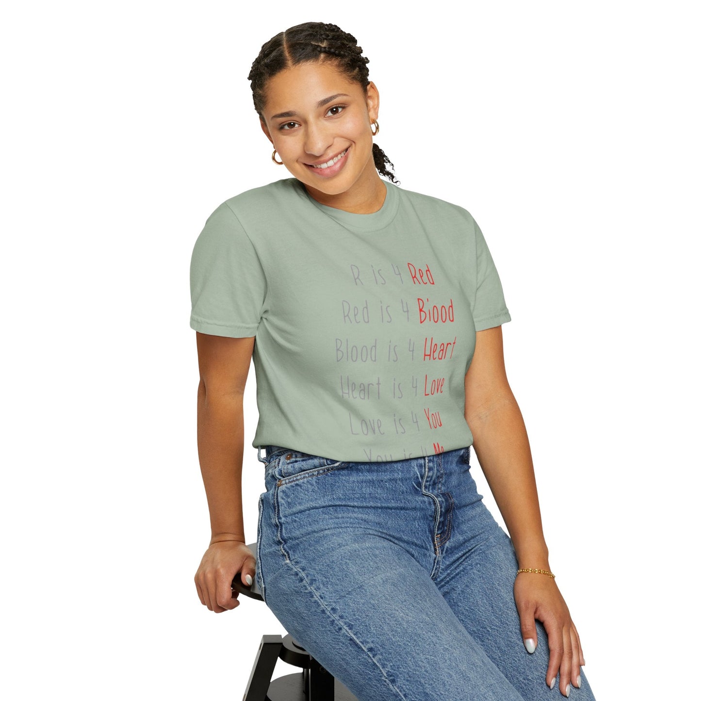 Radiate Positivity Heartfelt Unisex T-Shirt | Love & Connection Design | Gift for Loved Ones, Casual Wear, Valentine's Day, Anniversary, Family Bonding - Metamorphosis Creations
