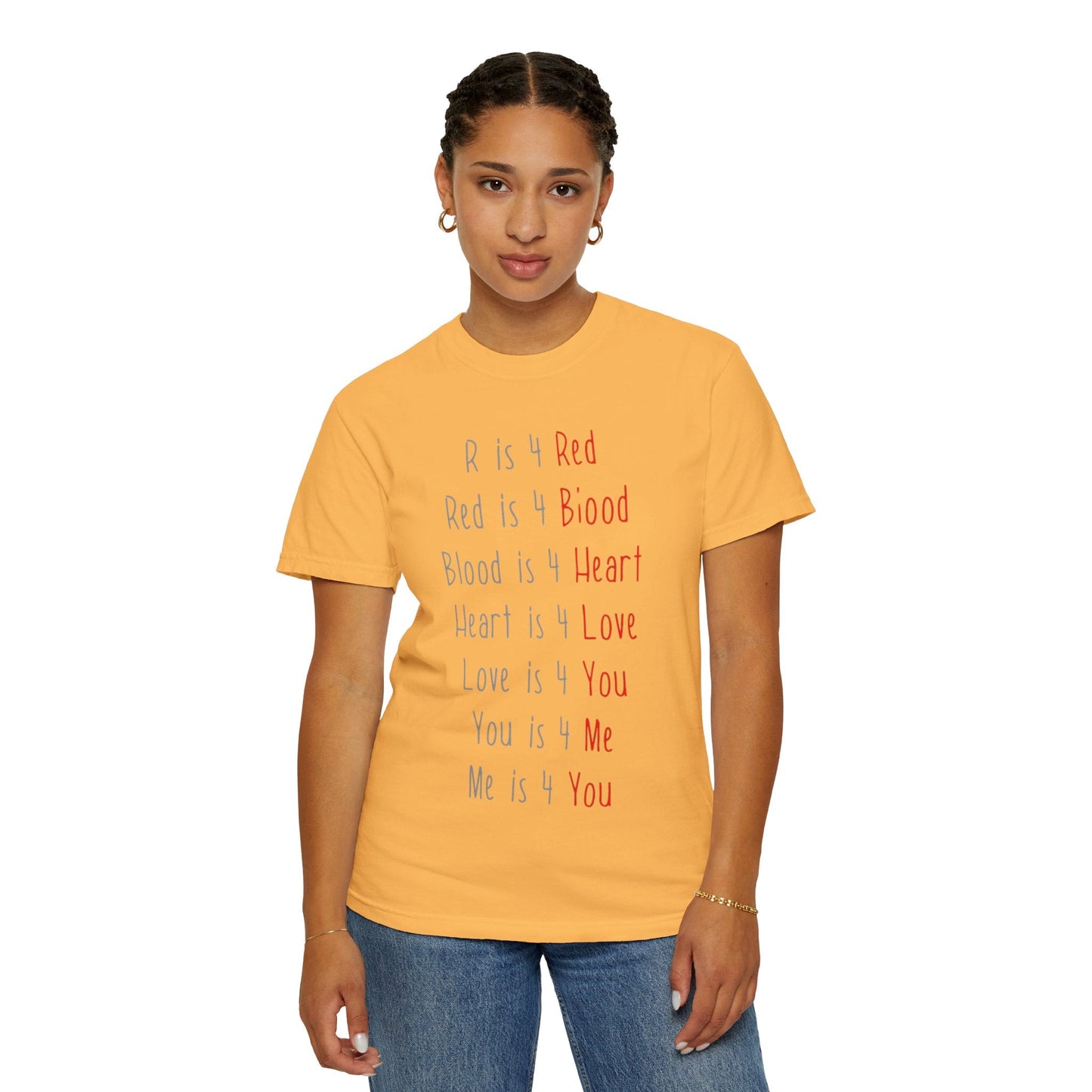 Radiate Positivity Heartfelt Unisex T-Shirt | Love & Connection Design | Gift for Loved Ones, Casual Wear, Valentine's Day, Anniversary, Family Bonding - Metamorphosis Creations