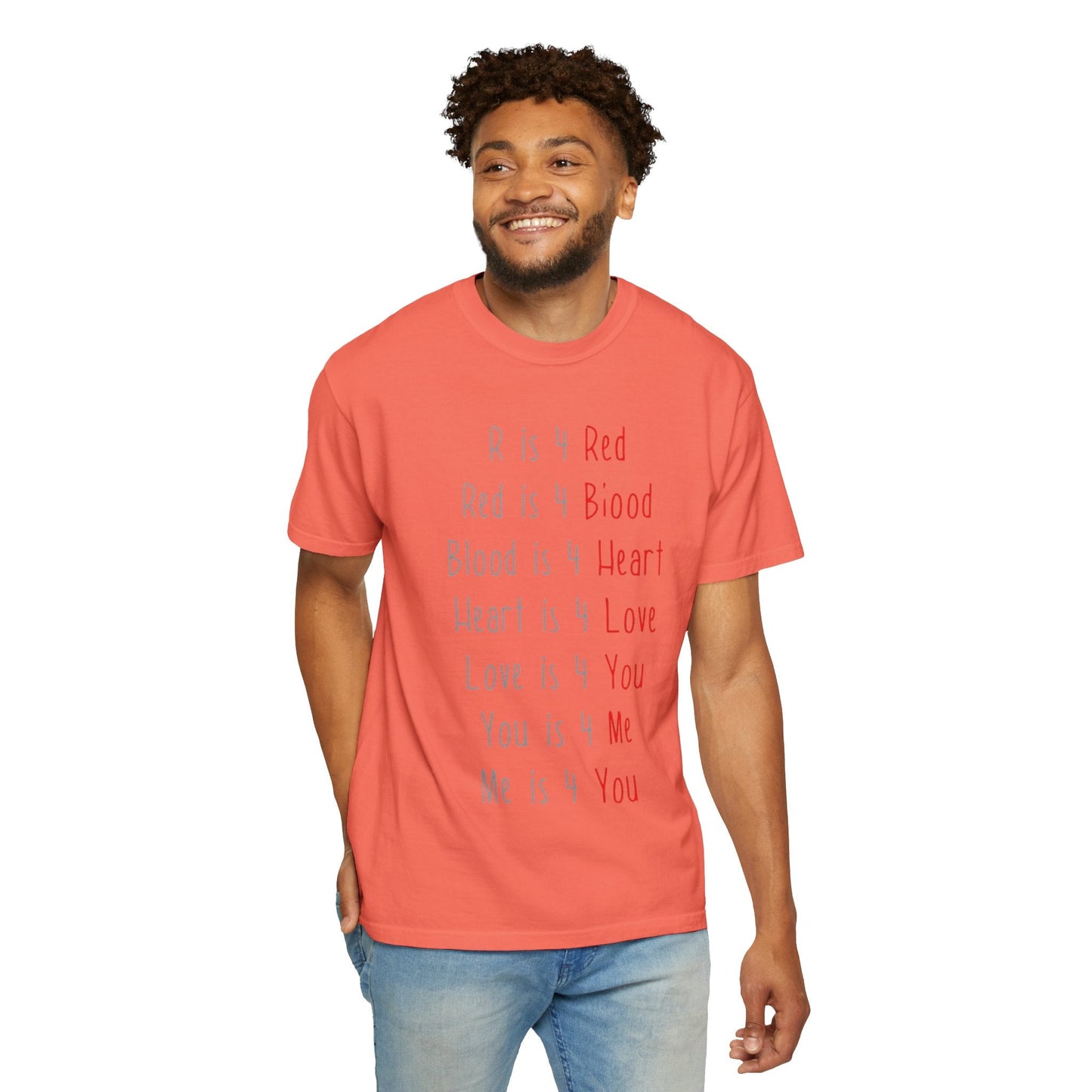 Radiate Positivity Heartfelt Unisex T-Shirt | Love & Connection Design | Gift for Loved Ones, Casual Wear, Valentine's Day, Anniversary, Family Bonding - Metamorphosis Creations