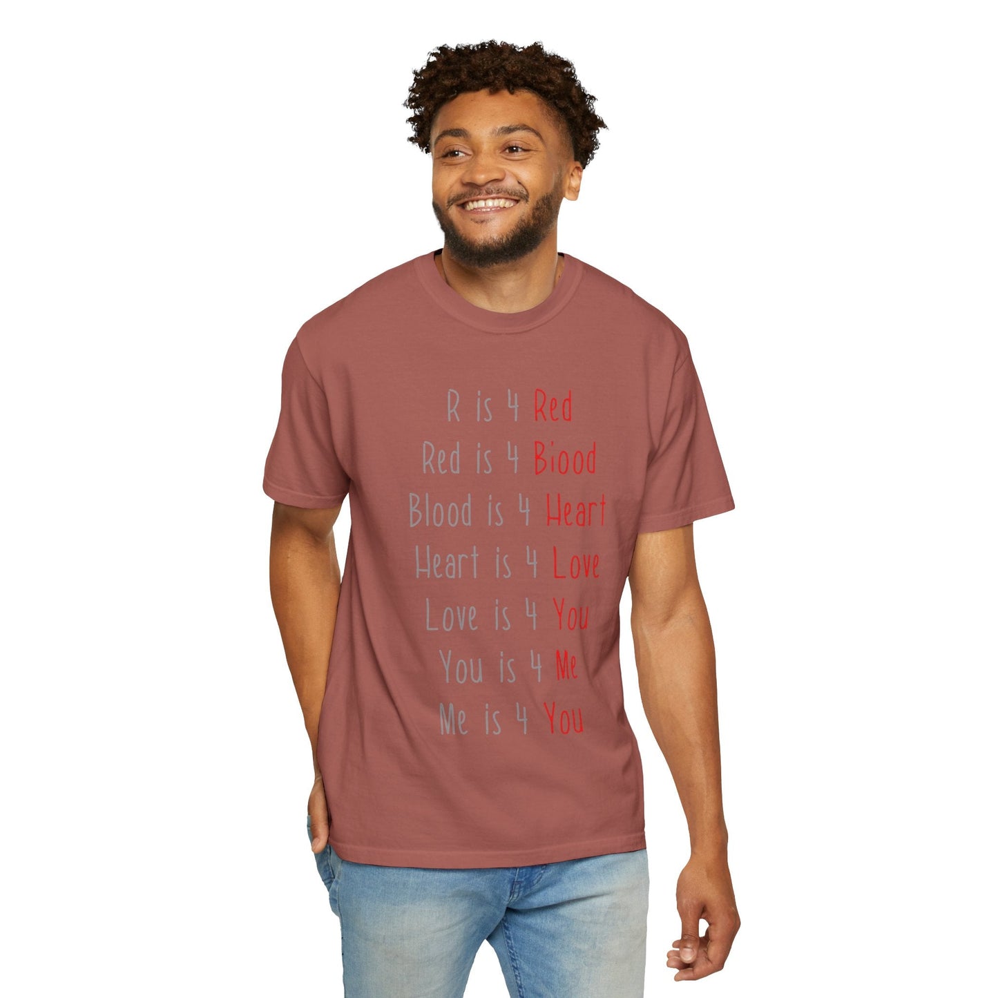Radiate Positivity Heartfelt Unisex T-Shirt | Love & Connection Design | Gift for Loved Ones, Casual Wear, Valentine's Day, Anniversary, Family Bonding - Metamorphosis Creations