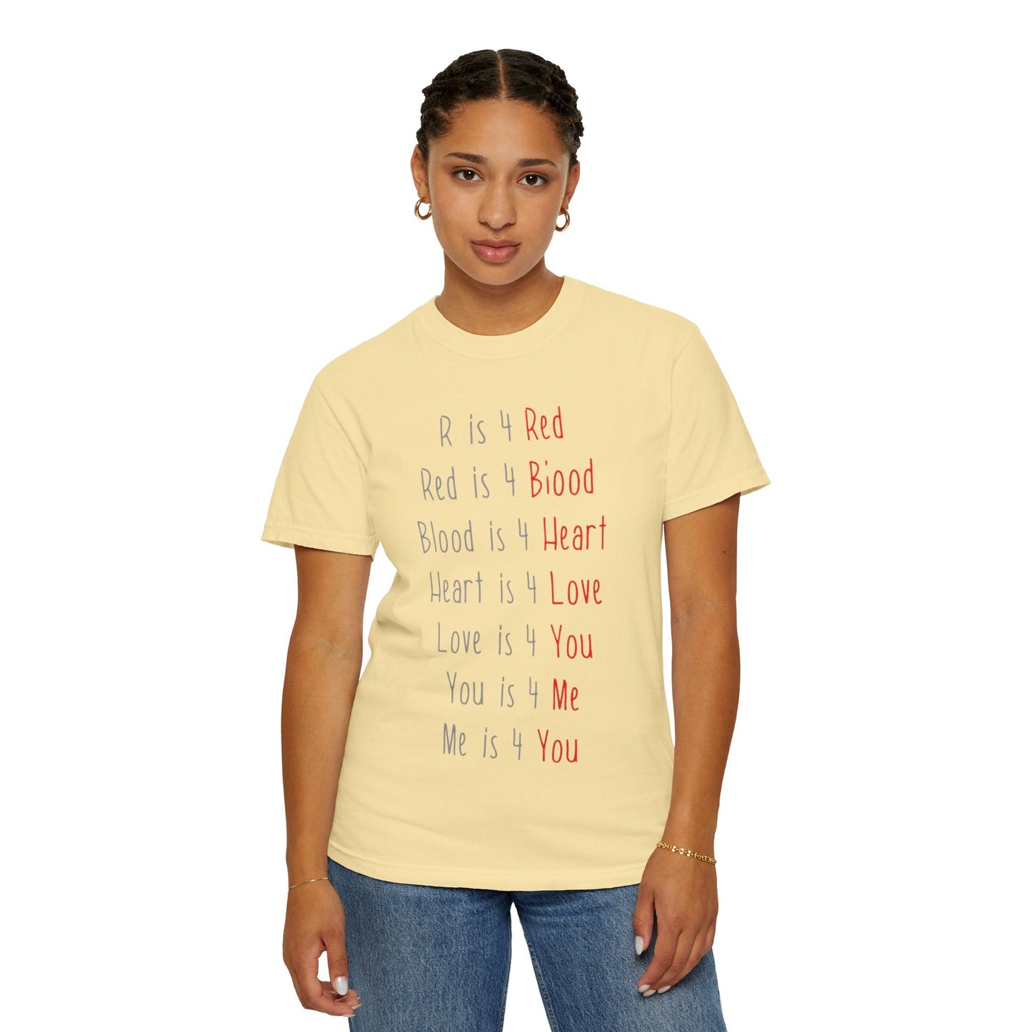 Radiate Positivity Heartfelt Unisex T-Shirt | Love & Connection Design | Gift for Loved Ones, Casual Wear, Valentine's Day, Anniversary, Family Bonding - Metamorphosis Creations