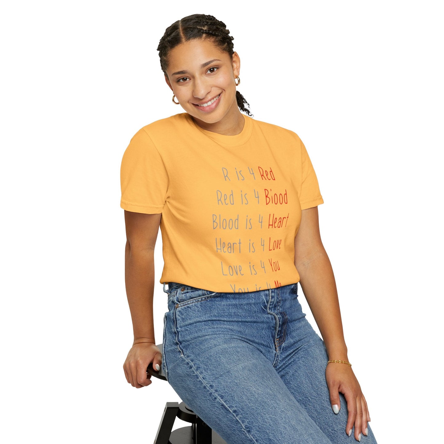 Radiate Positivity Heartfelt Unisex T-Shirt | Love & Connection Design | Gift for Loved Ones, Casual Wear, Valentine's Day, Anniversary, Family Bonding - Metamorphosis Creations