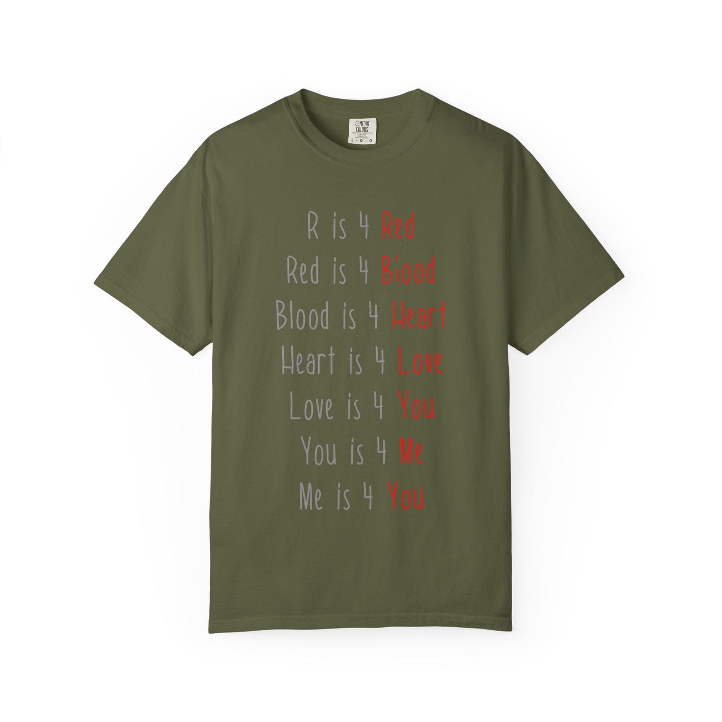 Radiate Positivity Heartfelt Unisex T-Shirt | Love & Connection Design | Gift for Loved Ones, Casual Wear, Valentine's Day, Anniversary, Family Bonding - Metamorphosis Creations