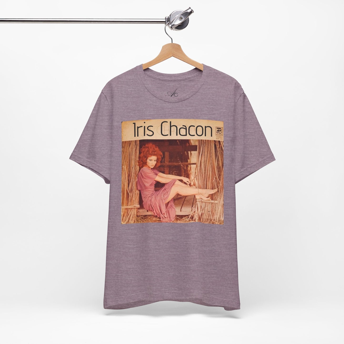 Retro Iris Chacon Unisex Tee, Vintage Music Shirt, Bohemian T-Shirt, Gift for Her, 90s Style Top - Metamorphosis Creations