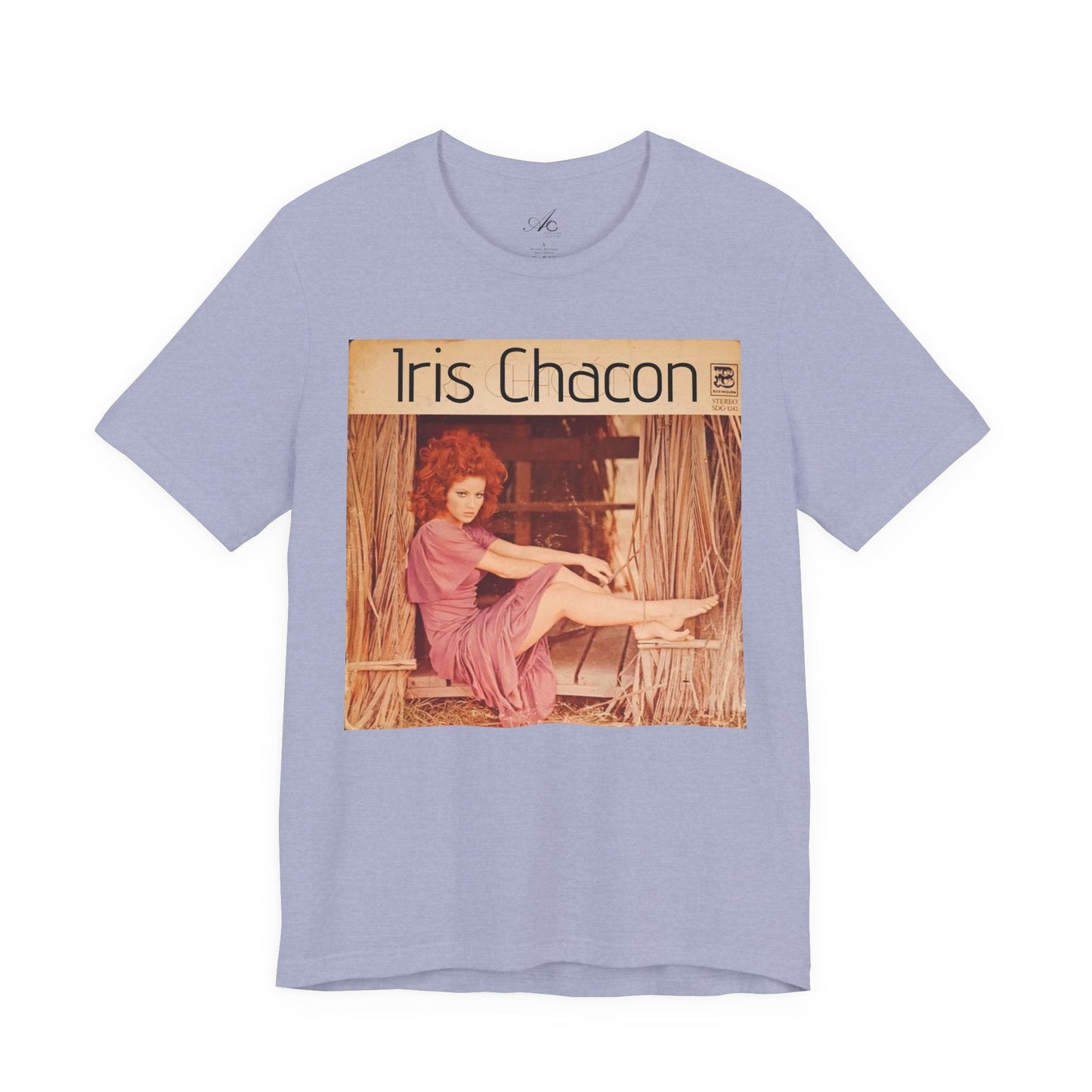 Retro Iris Chacon Unisex Tee, Vintage Music Shirt, Bohemian T-Shirt, Gift for Her, 90s Style Top - Metamorphosis Creations