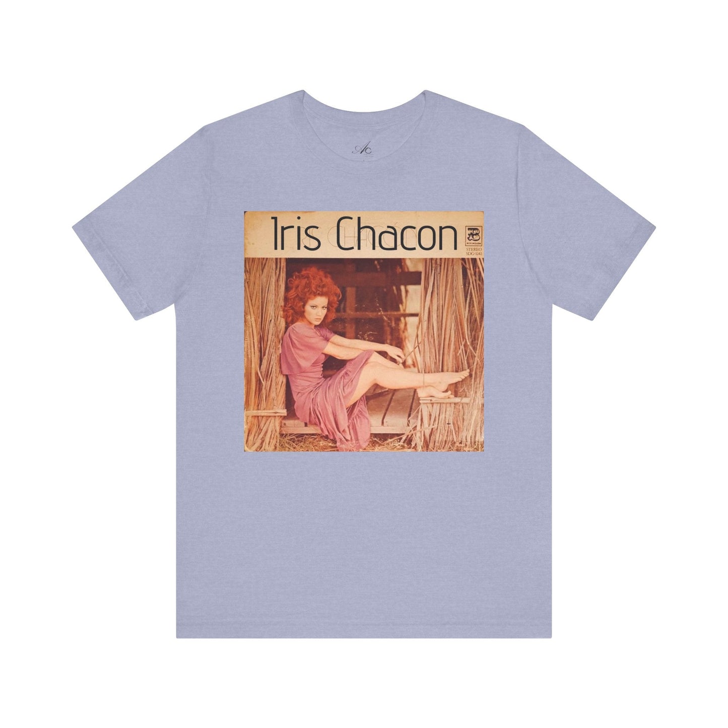 Retro Iris Chacon Unisex Tee, Vintage Music Shirt, Bohemian T-Shirt, Gift for Her, 90s Style Top - Metamorphosis Creations