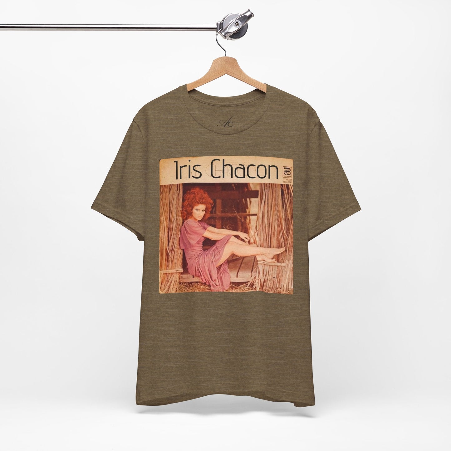 Retro Iris Chacon Unisex Tee, Vintage Music Shirt, Bohemian T-Shirt, Gift for Her, 90s Style Top - Metamorphosis Creations