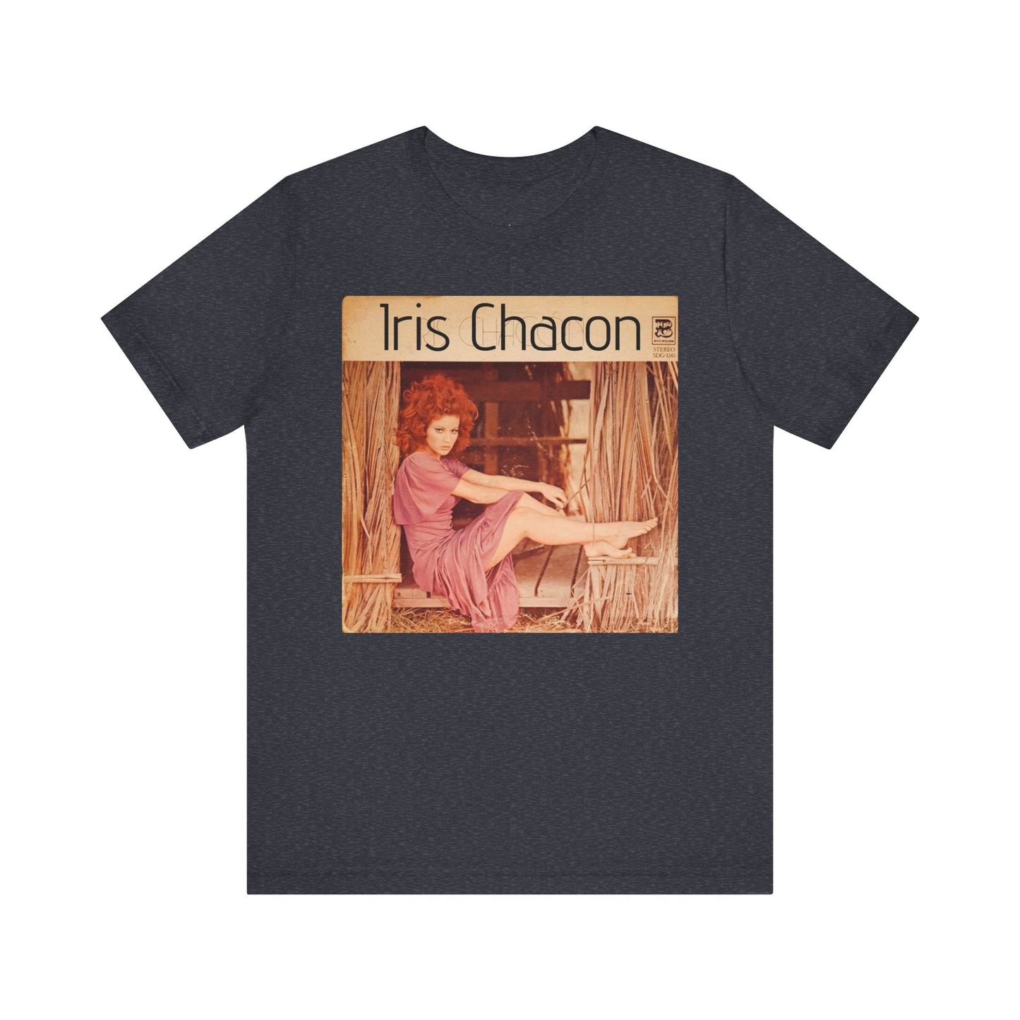 Retro Iris Chacon Unisex Tee, Vintage Music Shirt, Bohemian T-Shirt, Gift for Her, 90s Style Top - Metamorphosis Creations