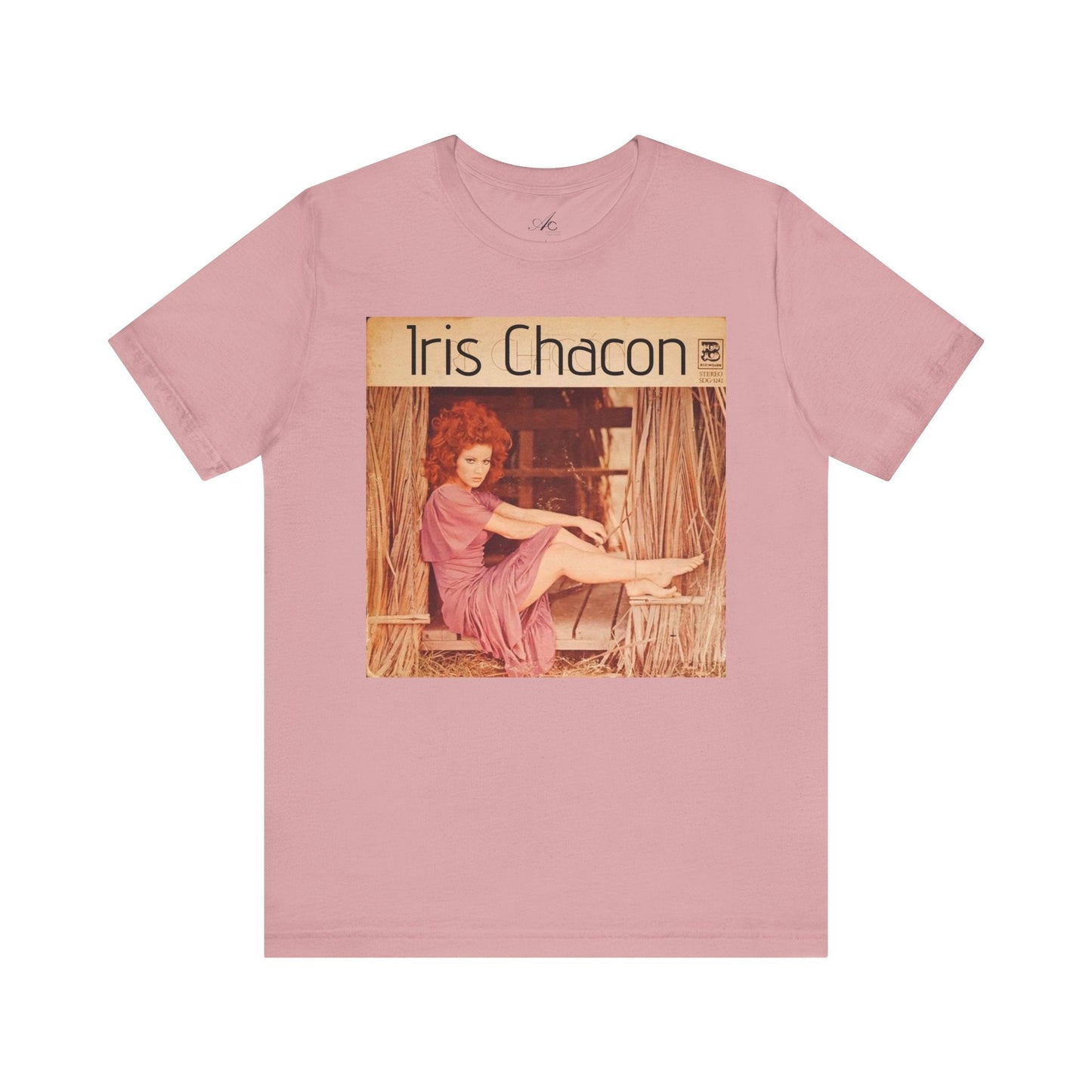 Retro Iris Chacon Unisex Tee, Vintage Music Shirt, Bohemian T-Shirt, Gift for Her, 90s Style Top - Metamorphosis Creations