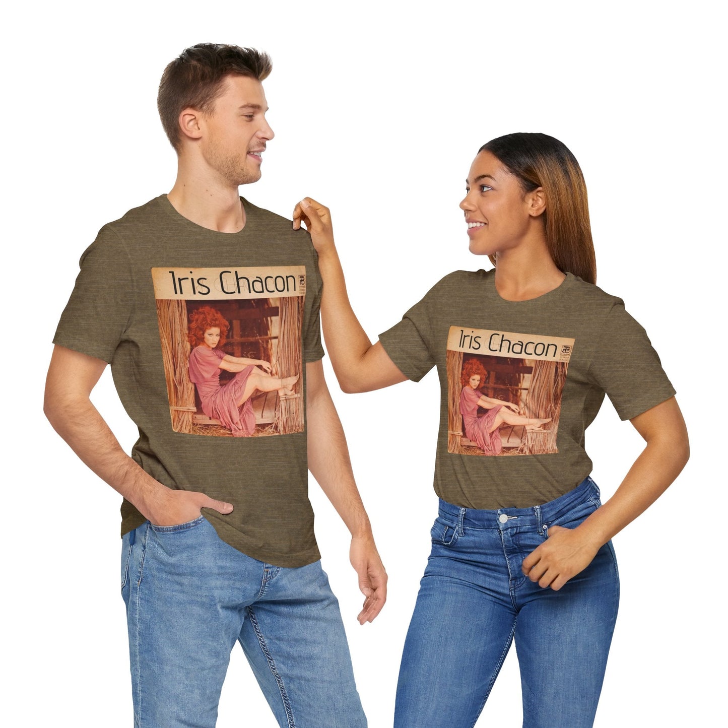 Retro Iris Chacon Unisex Tee, Vintage Music Shirt, Bohemian T-Shirt, Gift for Her, 90s Style Top - Metamorphosis Creations