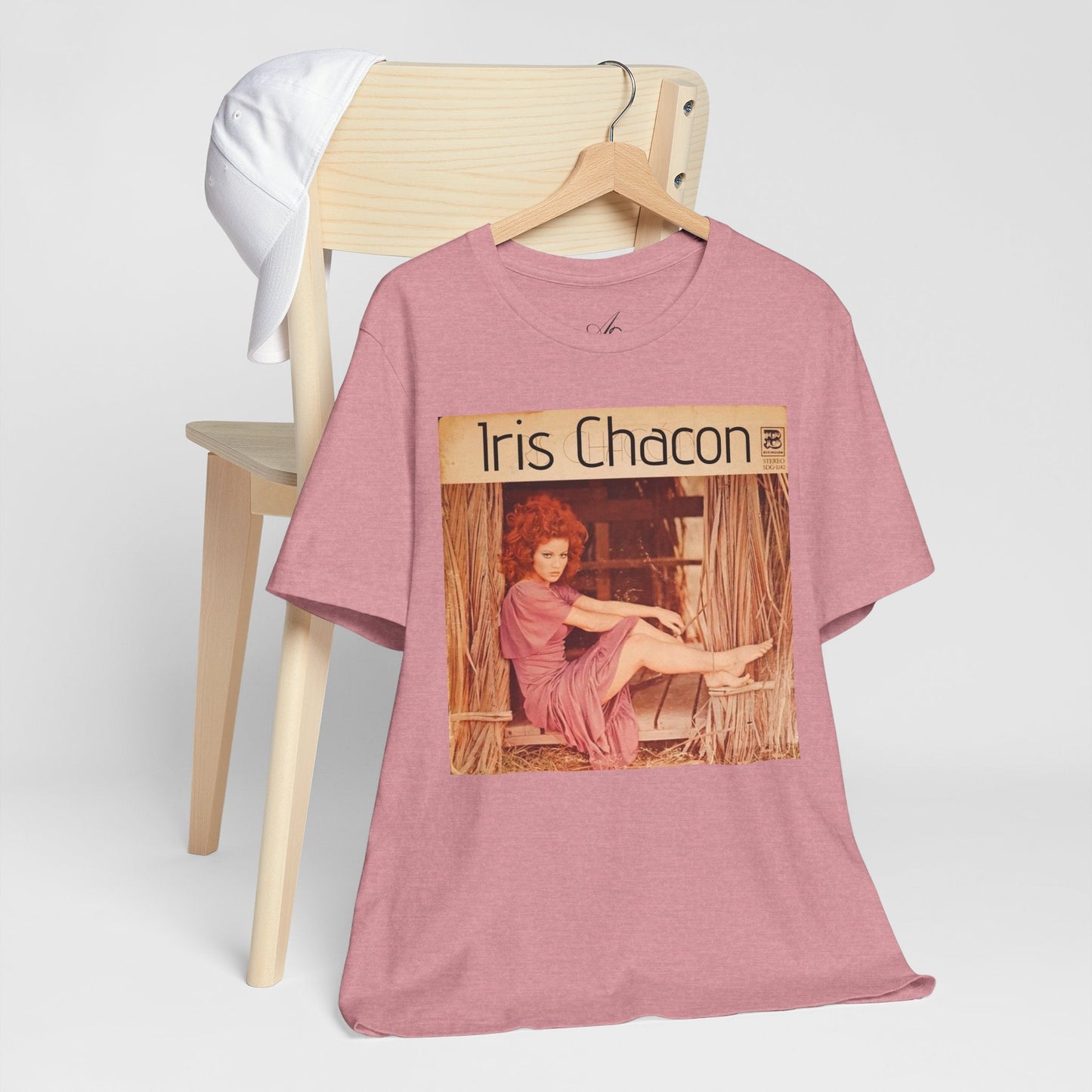 Retro Iris Chacon Unisex Tee, Vintage Music Shirt, Bohemian T-Shirt, Gift for Her, 90s Style Top - Metamorphosis Creations
