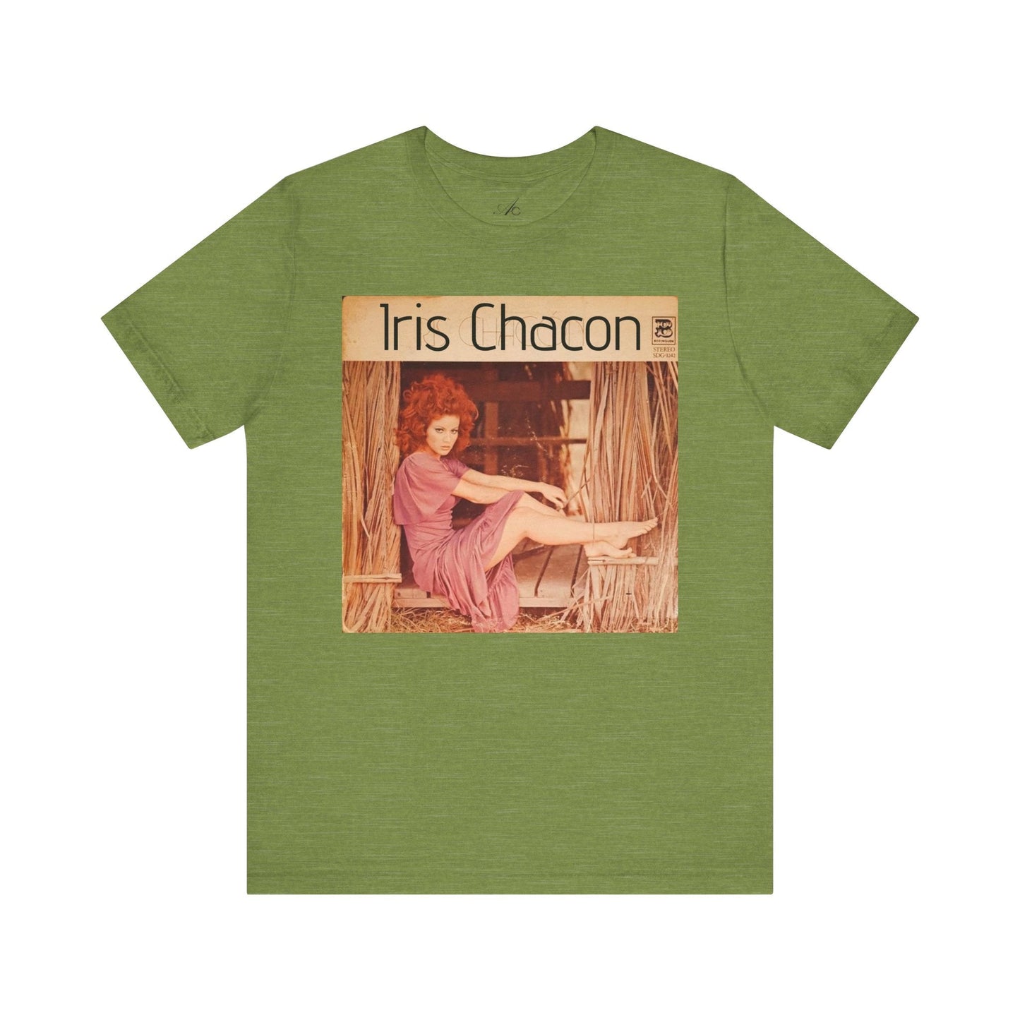 Retro Iris Chacon Unisex Tee, Vintage Music Shirt, Bohemian T-Shirt, Gift for Her, 90s Style Top - Metamorphosis Creations