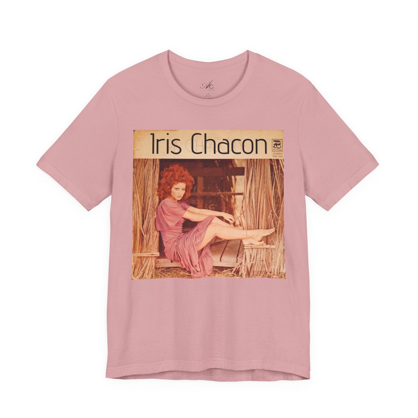 Retro Iris Chacon Unisex Tee, Vintage Music Shirt, Bohemian T-Shirt, Gift for Her, 90s Style Top - Metamorphosis Creations