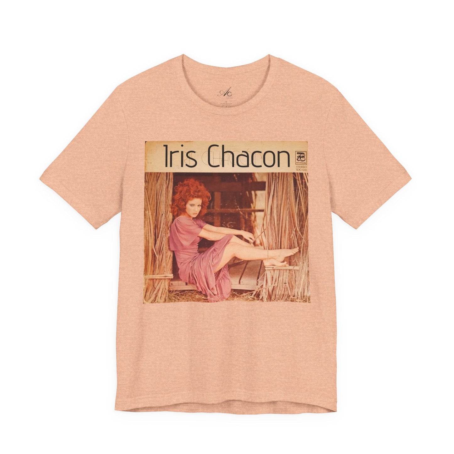 Retro Iris Chacon Unisex Tee, Vintage Music Shirt, Bohemian T-Shirt, Gift for Her, 90s Style Top - Metamorphosis Creations