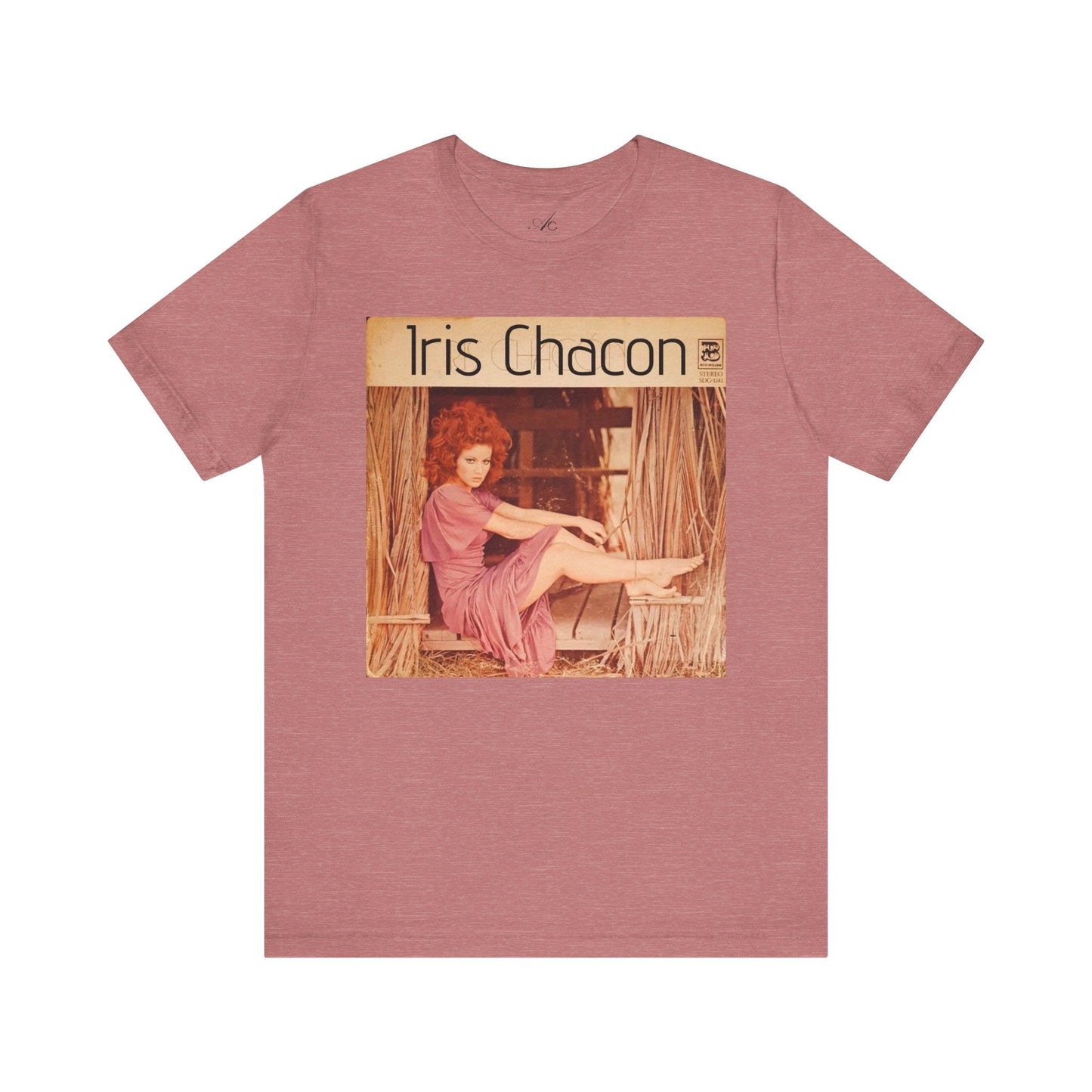 Retro Iris Chacon Unisex Tee, Vintage Music Shirt, Bohemian T-Shirt, Gift for Her, 90s Style Top - Metamorphosis Creations