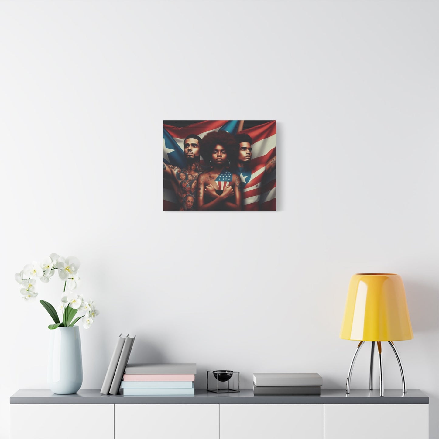 Rooted in Culture, Radiating Power Puerto Rican Wall Art, Unique Gift, Empowering Decor - Metamorphosis Creations