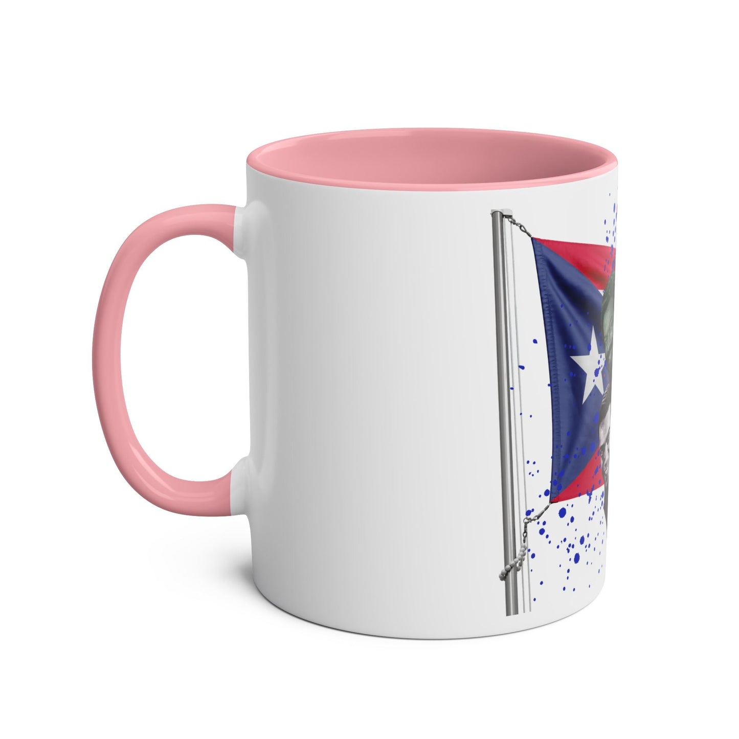 Salsa Inspired Two - Tone Coffee Mug, 11oz, Cuban Culture Mug, Gift for Music Lovers, Colorful Cafe Mug, Party Drinkware - Metamorphosis Creations