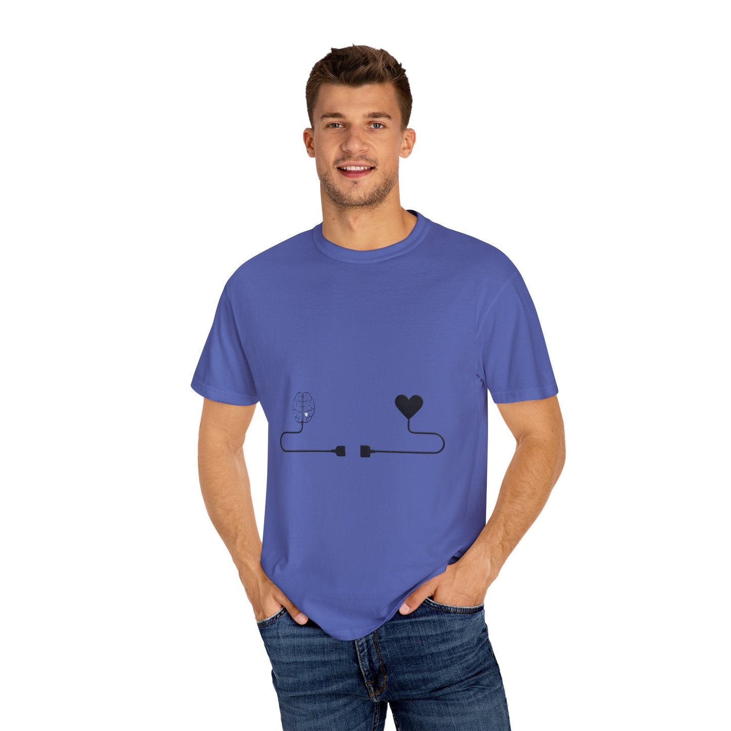 Say It Without Saying It Connection Graphic T-Shirt - Unisex, Love and Nature Design, Perfect for Casual Wear, Gifts, and Festivals - Metamorphosis Creations