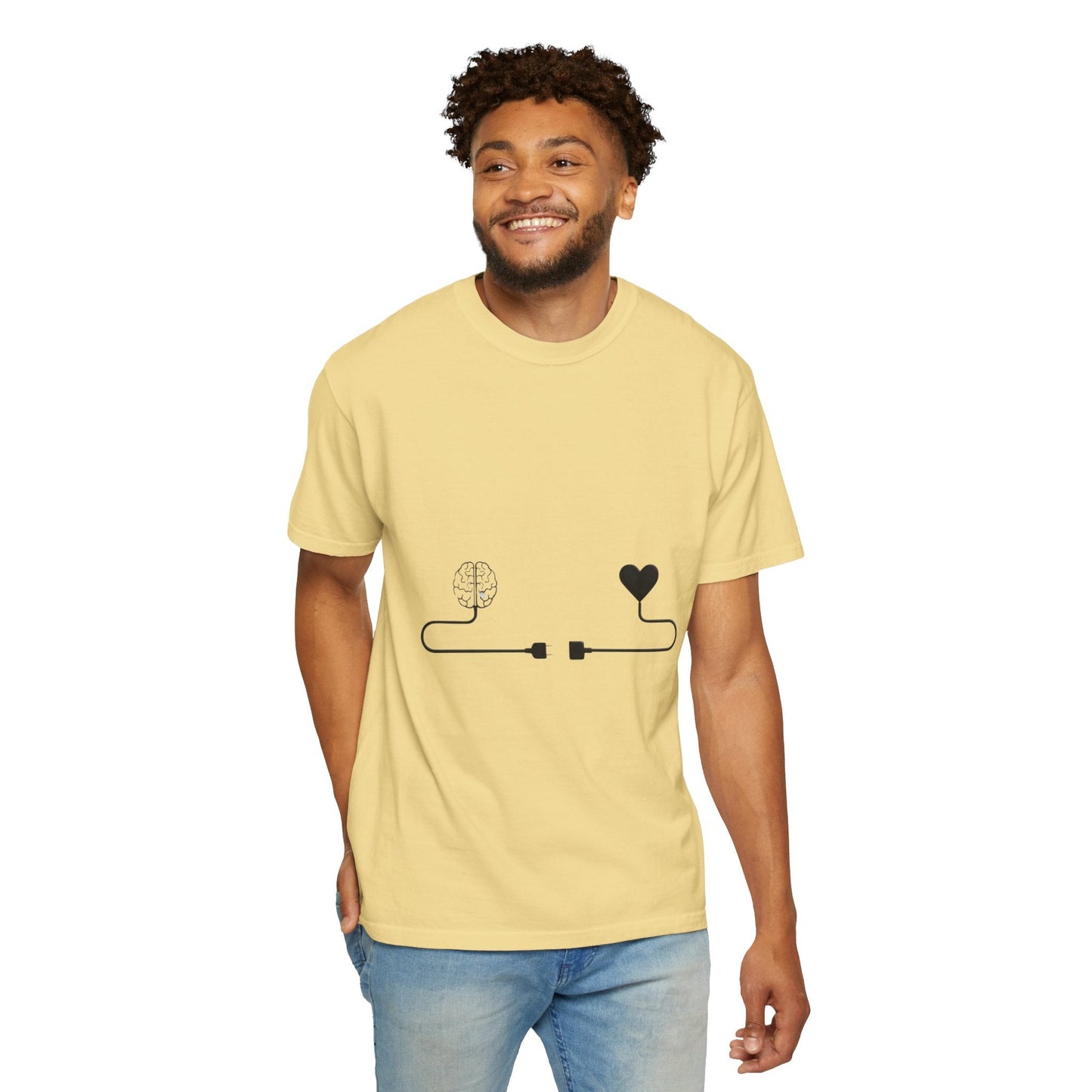 Say It Without Saying It Connection Graphic T-Shirt - Unisex, Love and Nature Design, Perfect for Casual Wear, Gifts, and Festivals - Metamorphosis Creations