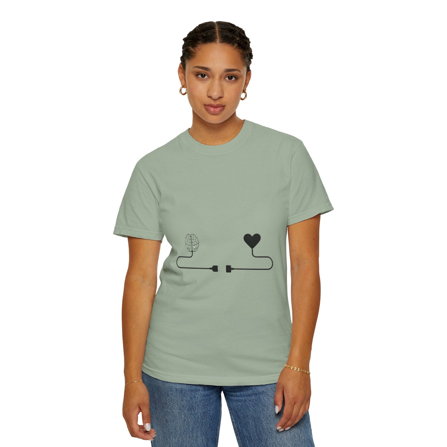 Say It Without Saying It Connection Graphic T-Shirt - Unisex, Love and Nature Design, Perfect for Casual Wear, Gifts, and Festivals - Metamorphosis Creations