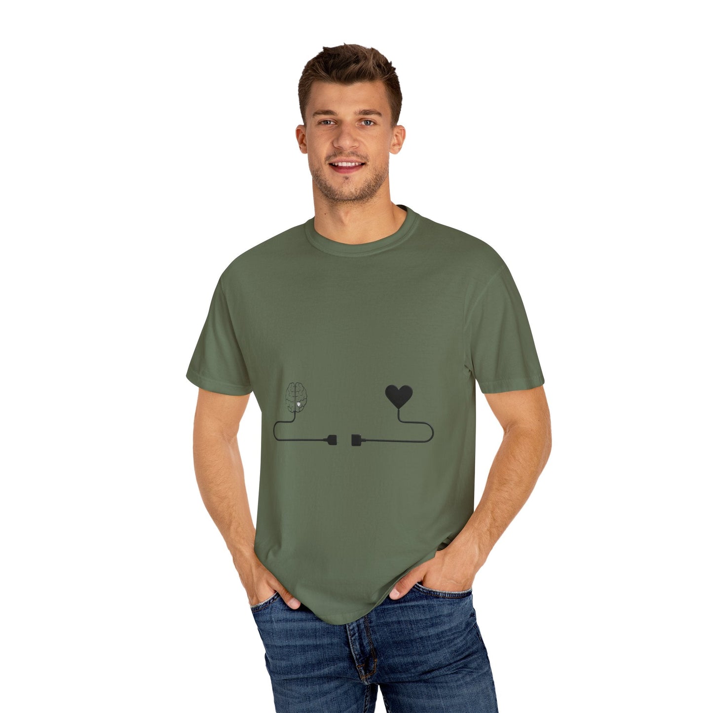 Say It Without Saying It Connection Graphic T-Shirt - Unisex, Love and Nature Design, Perfect for Casual Wear, Gifts, and Festivals - Metamorphosis Creations