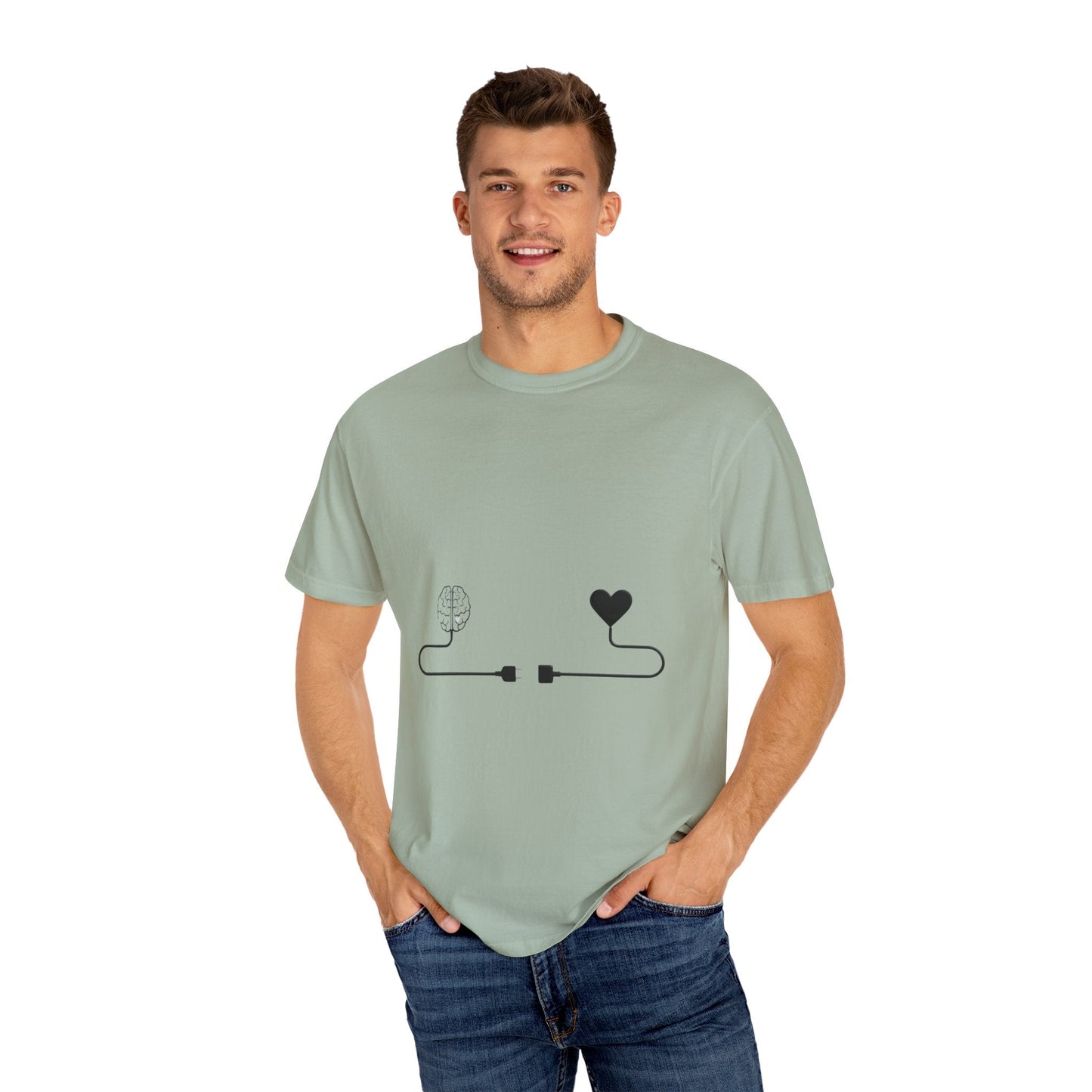 Say It Without Saying It Connection Graphic T-Shirt - Unisex, Love and Nature Design, Perfect for Casual Wear, Gifts, and Festivals - Metamorphosis Creations