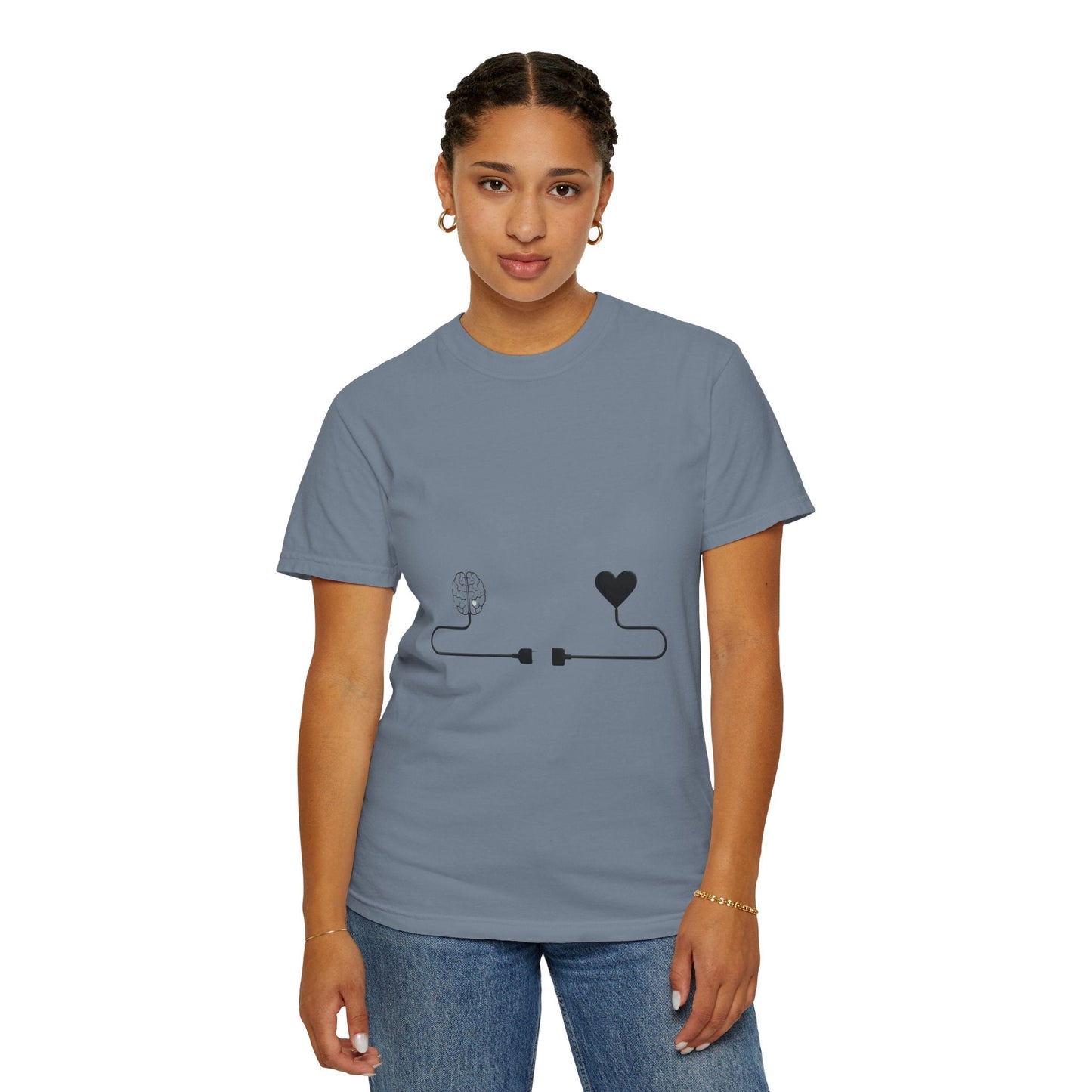 Say It Without Saying It Connection Graphic T-Shirt - Unisex, Love and Nature Design, Perfect for Casual Wear, Gifts, and Festivals - Metamorphosis Creations