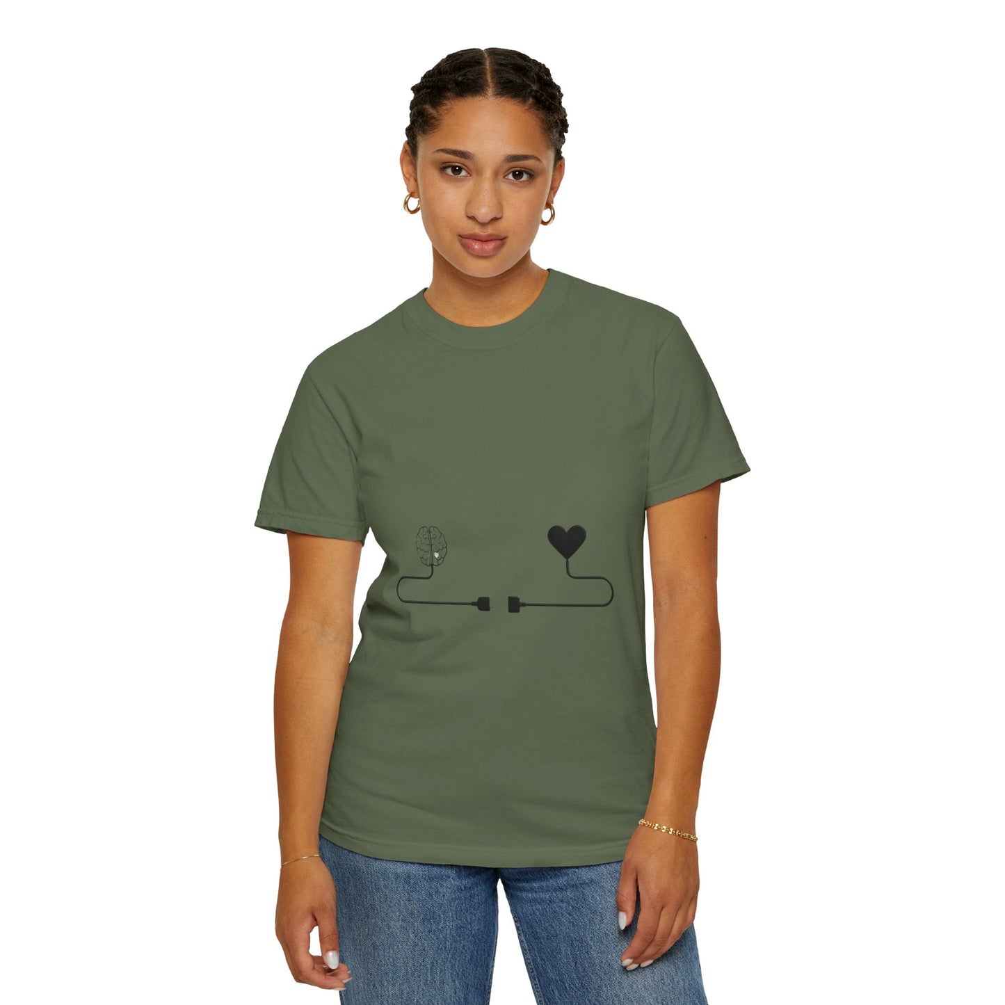 Say It Without Saying It Connection Graphic T-Shirt - Unisex, Love and Nature Design, Perfect for Casual Wear, Gifts, and Festivals - Metamorphosis Creations
