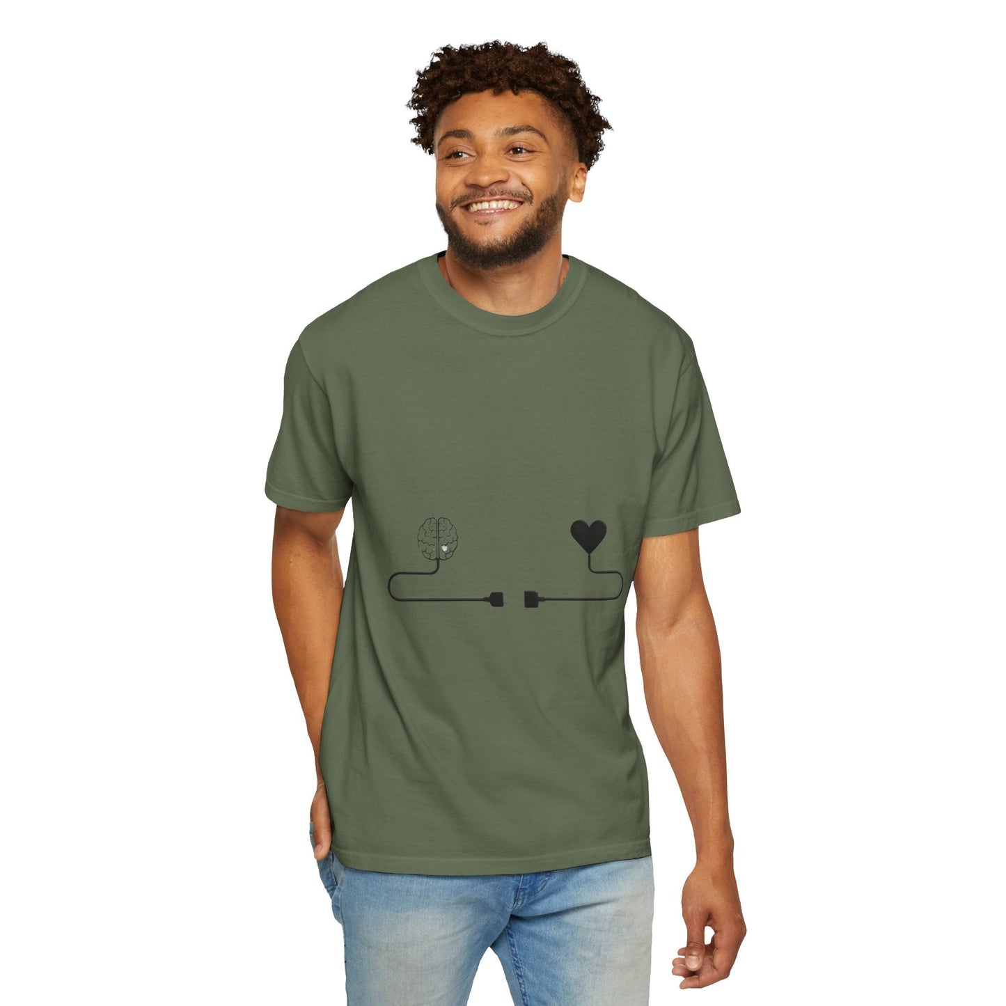 Say It Without Saying It Connection Graphic T-Shirt - Unisex, Love and Nature Design, Perfect for Casual Wear, Gifts, and Festivals - Metamorphosis Creations