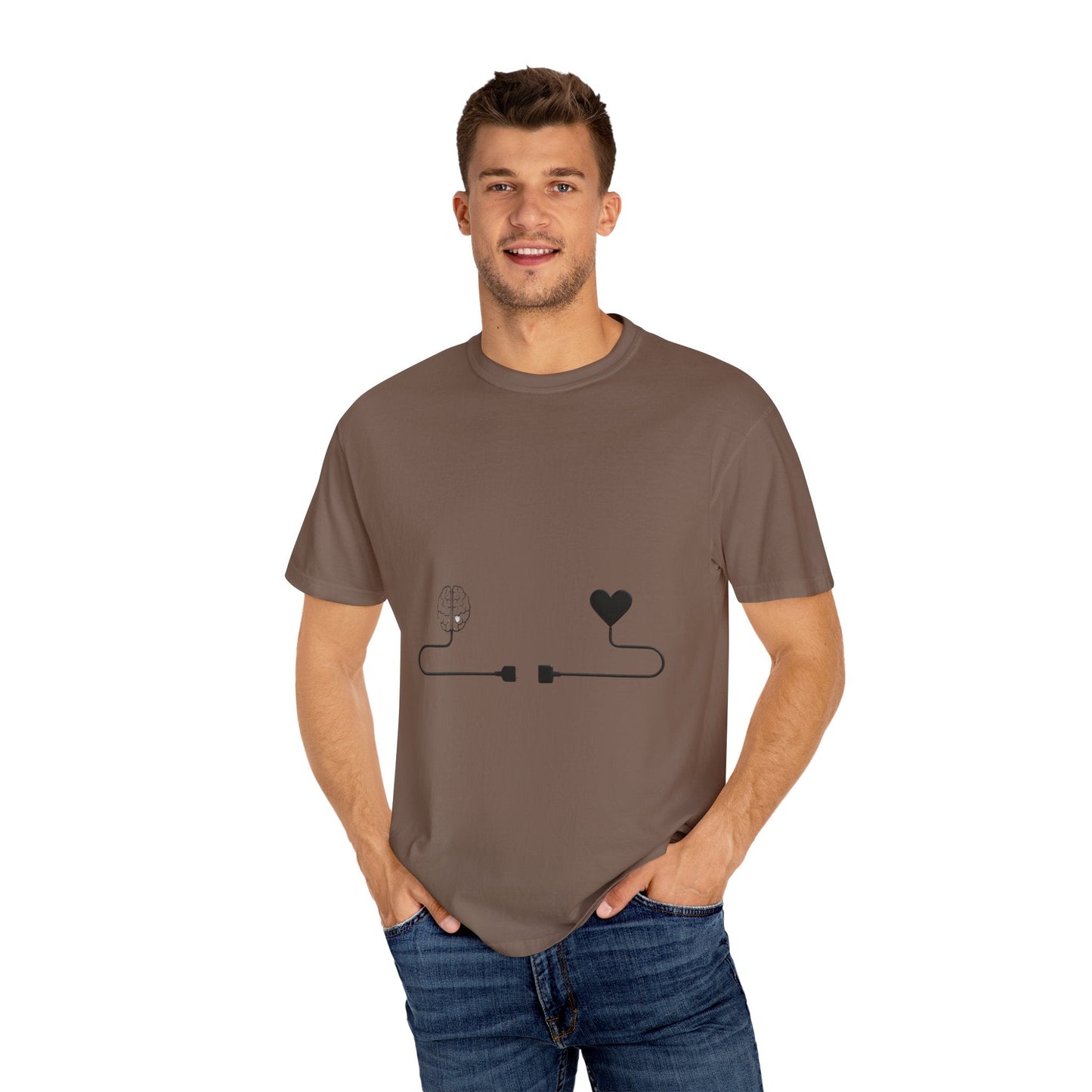 Say It Without Saying It Connection Graphic T-Shirt - Unisex, Love and Nature Design, Perfect for Casual Wear, Gifts, and Festivals - Metamorphosis Creations