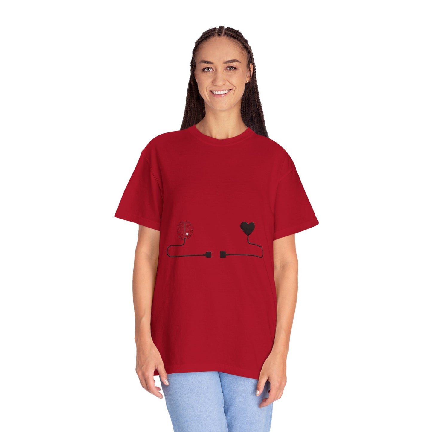 Say It Without Saying It Connection Graphic T-Shirt - Unisex, Love and Nature Design, Perfect for Casual Wear, Gifts, and Festivals - Metamorphosis Creations