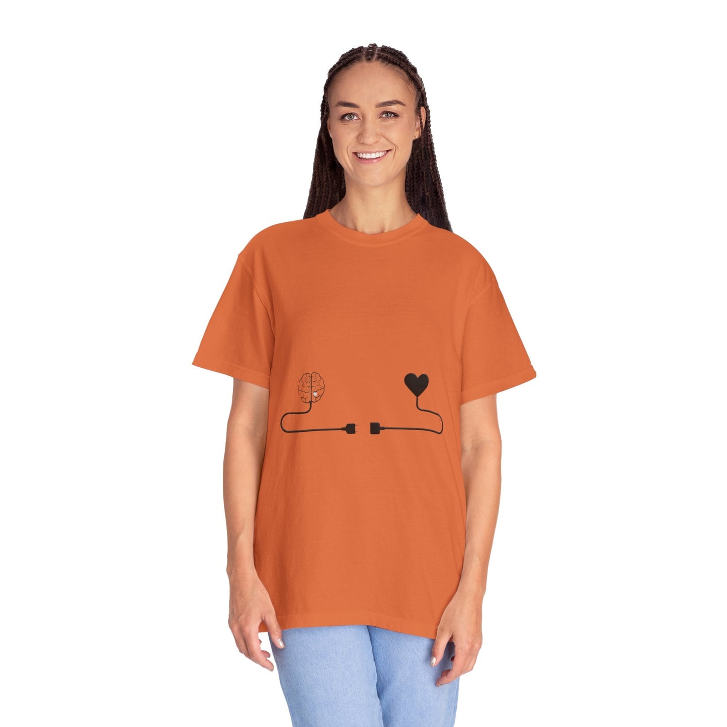 Say It Without Saying It Connection Graphic T-Shirt - Unisex, Love and Nature Design, Perfect for Casual Wear, Gifts, and Festivals - Metamorphosis Creations