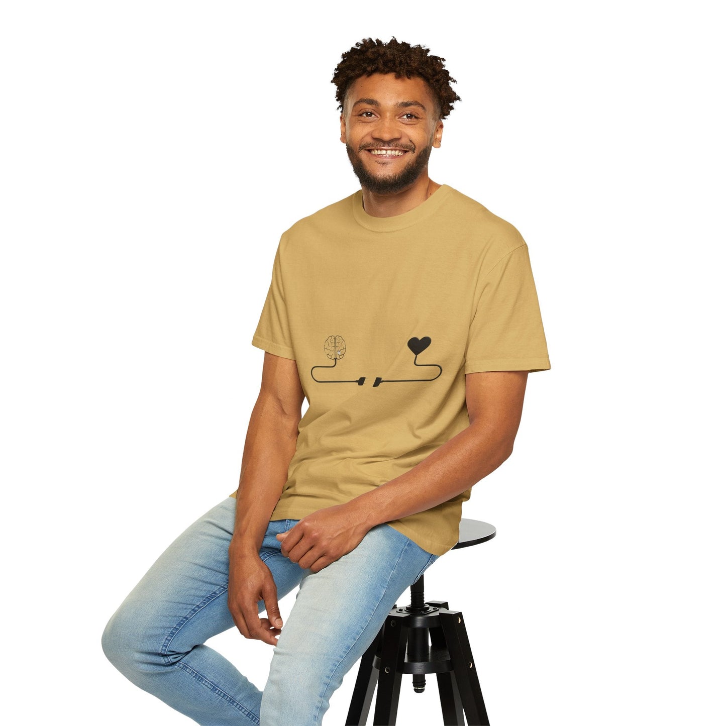 Say It Without Saying It Connection Graphic T-Shirt - Unisex, Love and Nature Design, Perfect for Casual Wear, Gifts, and Festivals - Metamorphosis Creations