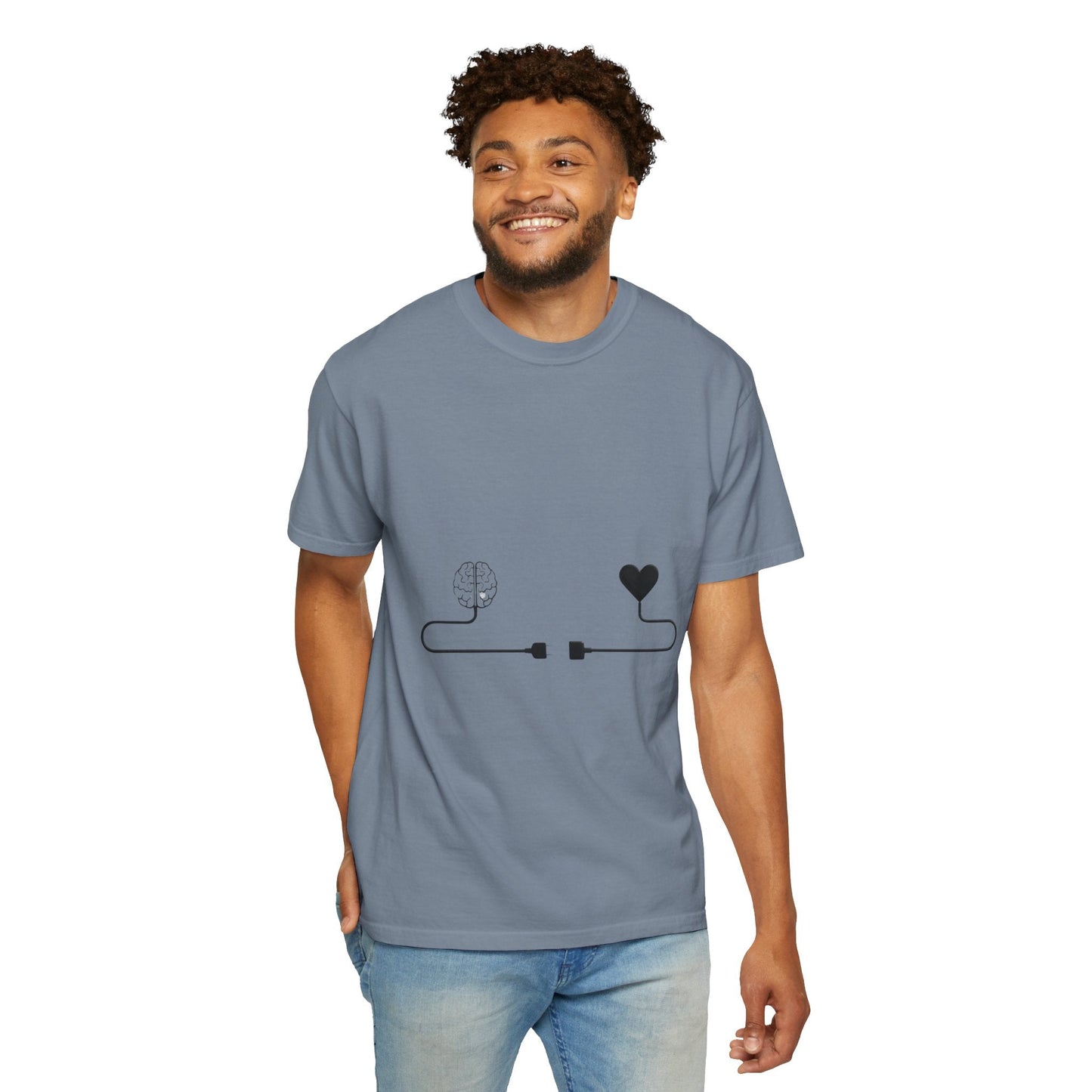 Say It Without Saying It Connection Graphic T-Shirt - Unisex, Love and Nature Design, Perfect for Casual Wear, Gifts, and Festivals - Metamorphosis Creations