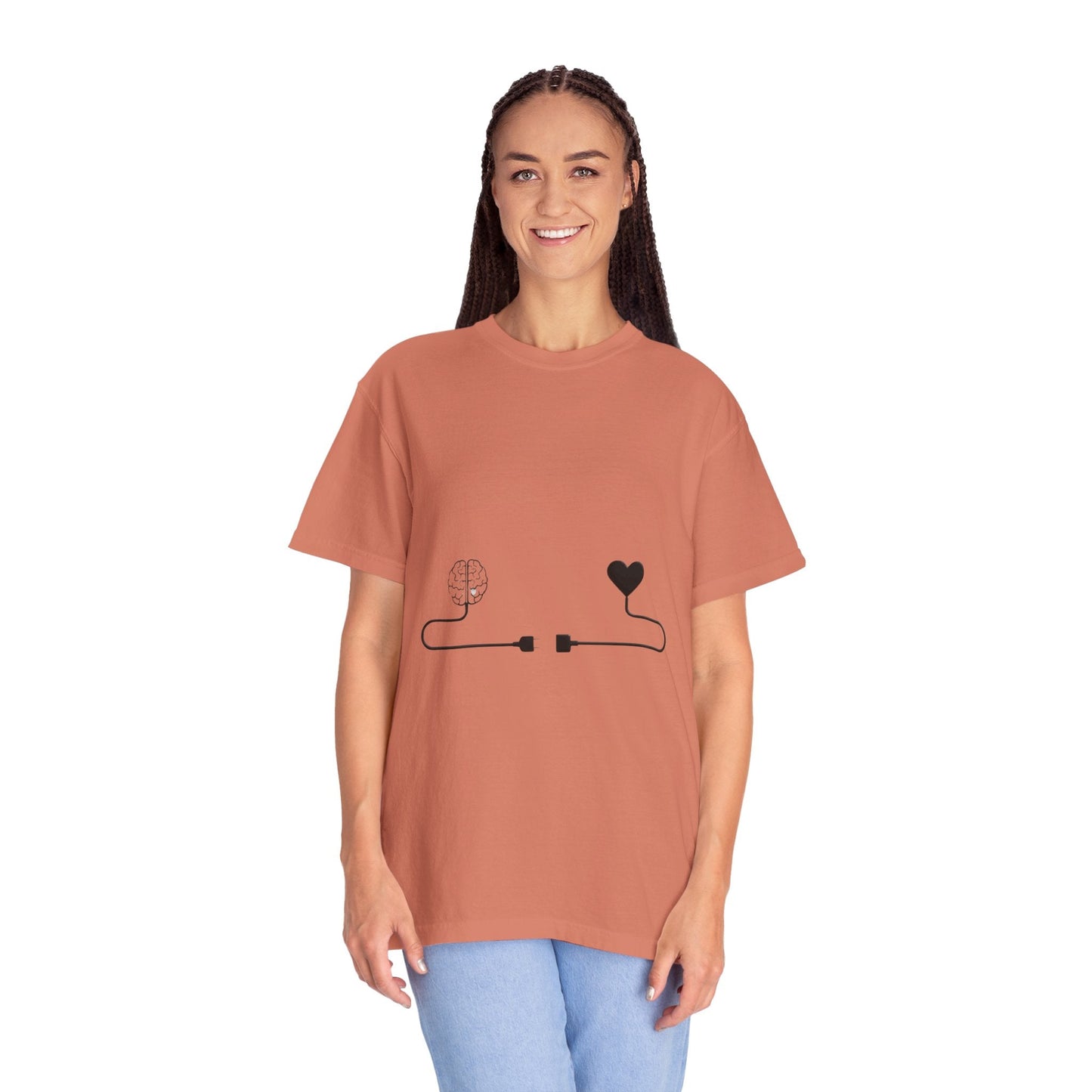 Say It Without Saying It Connection Graphic T-Shirt - Unisex, Love and Nature Design, Perfect for Casual Wear, Gifts, and Festivals - Metamorphosis Creations