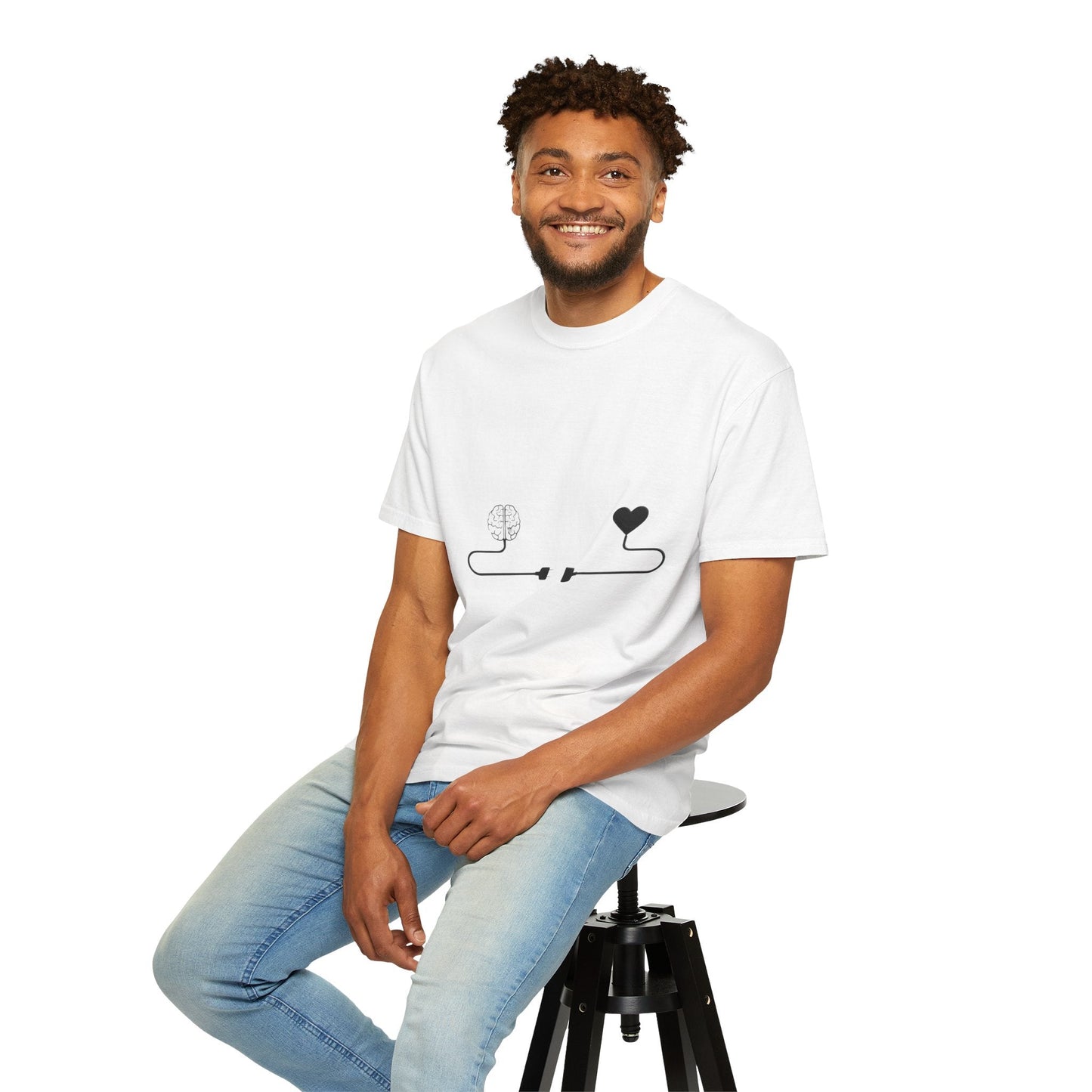 Say It Without Saying It Connection Graphic T-Shirt - Unisex, Love and Nature Design, Perfect for Casual Wear, Gifts, and Festivals - Metamorphosis Creations
