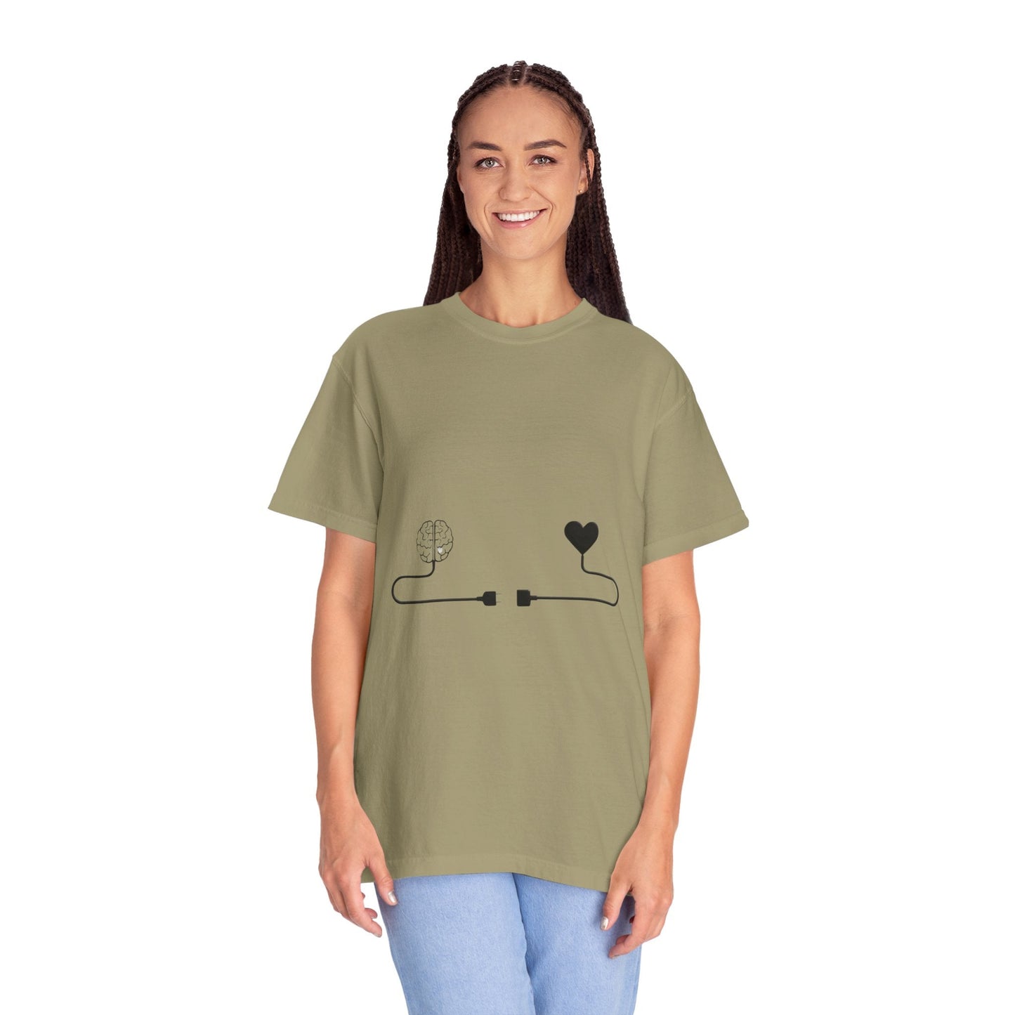 Say It Without Saying It Connection Graphic T-Shirt - Unisex, Love and Nature Design, Perfect for Casual Wear, Gifts, and Festivals - Metamorphosis Creations