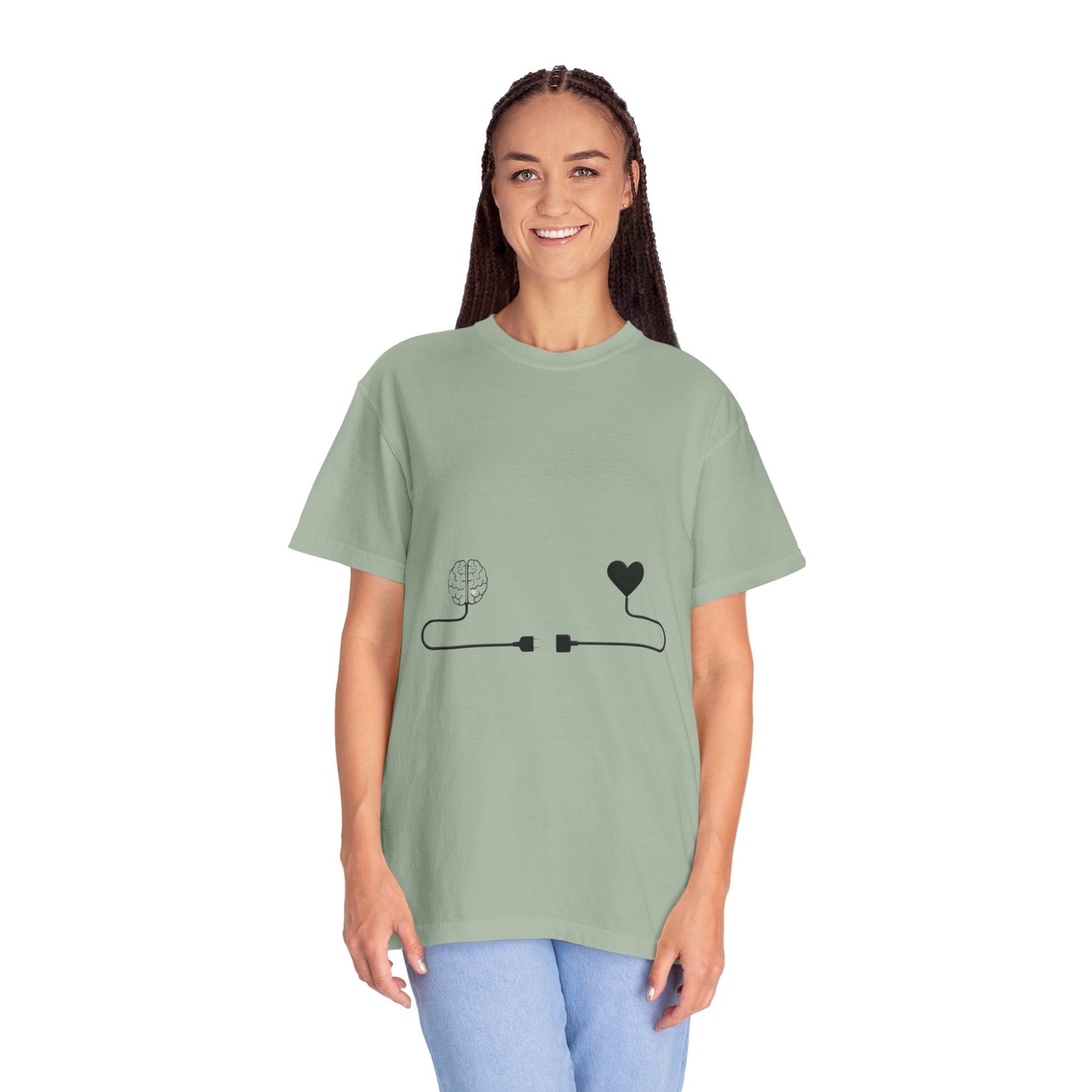 Say It Without Saying It Connection Graphic T-Shirt - Unisex, Love and Nature Design, Perfect for Casual Wear, Gifts, and Festivals - Metamorphosis Creations