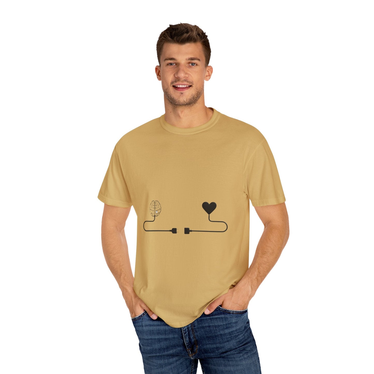 Say It Without Saying It Connection Graphic T-Shirt - Unisex, Love and Nature Design, Perfect for Casual Wear, Gifts, and Festivals - Metamorphosis Creations