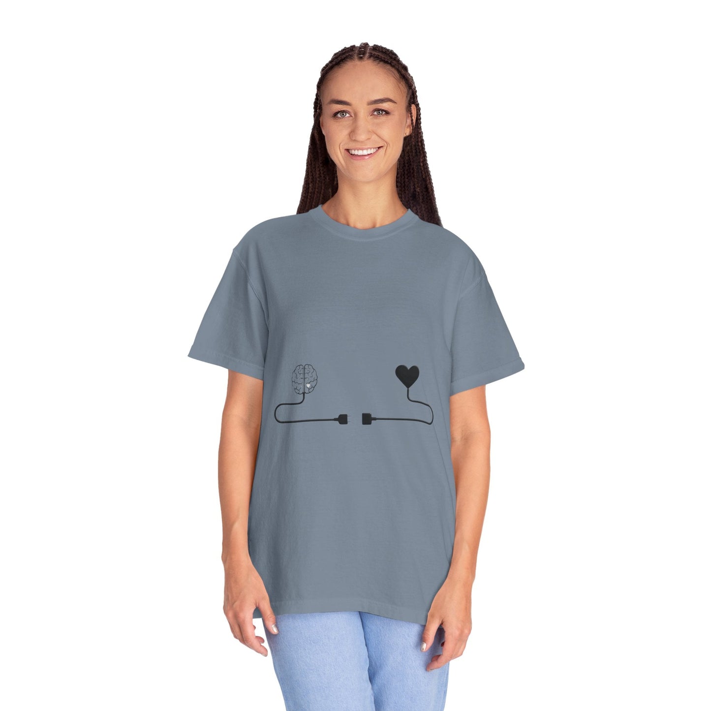 Say It Without Saying It Connection Graphic T-Shirt - Unisex, Love and Nature Design, Perfect for Casual Wear, Gifts, and Festivals - Metamorphosis Creations