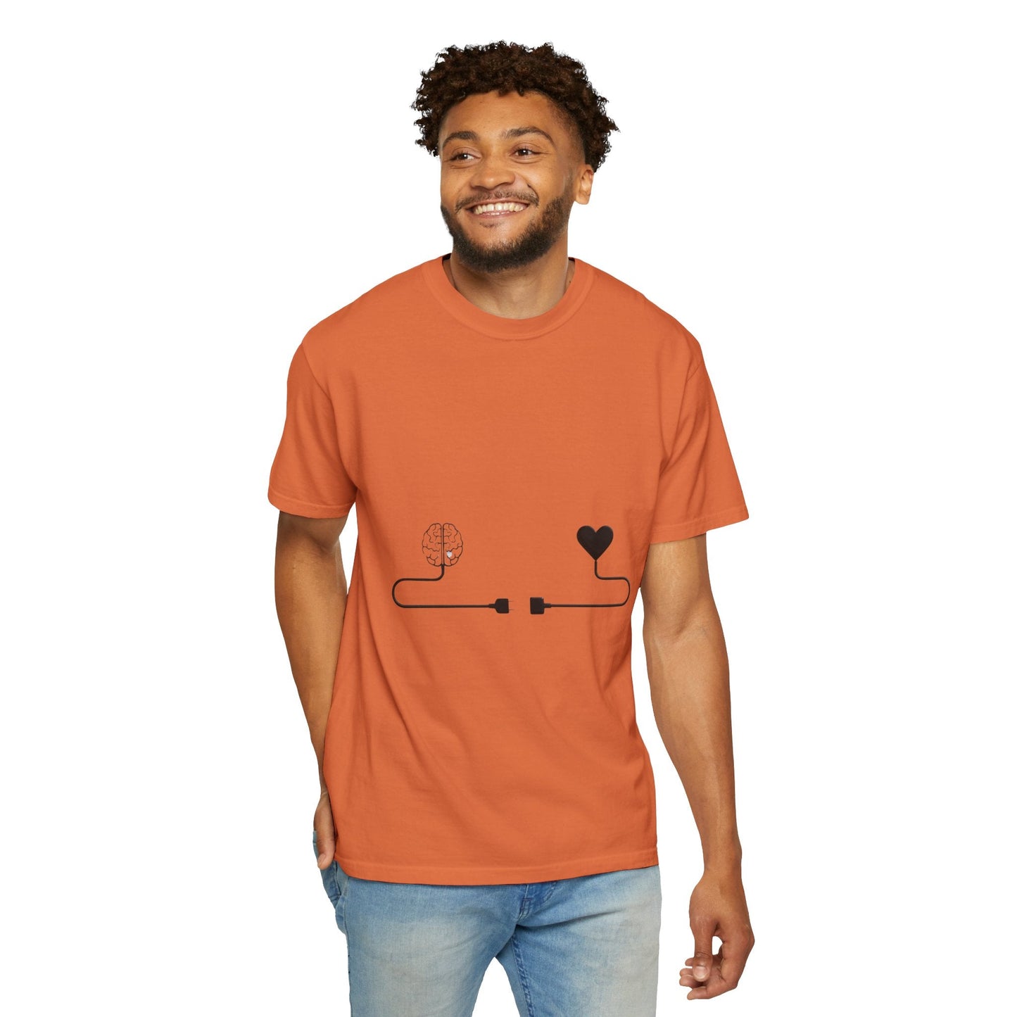 Say It Without Saying It Connection Graphic T-Shirt - Unisex, Love and Nature Design, Perfect for Casual Wear, Gifts, and Festivals - Metamorphosis Creations